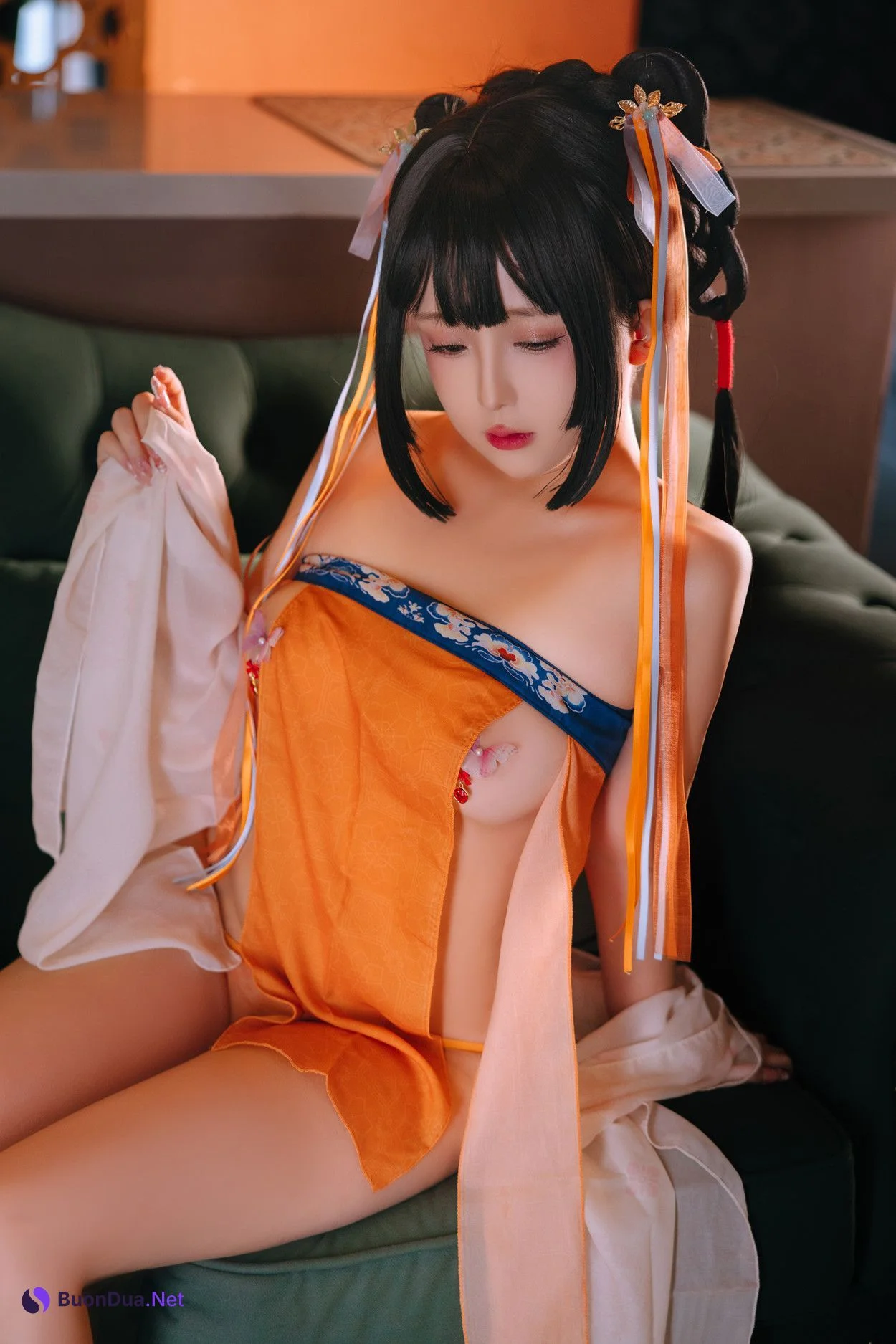 Cosplay Rinaijiao日奈娇 鸳鸯浴 Set.01 - Photo 7
