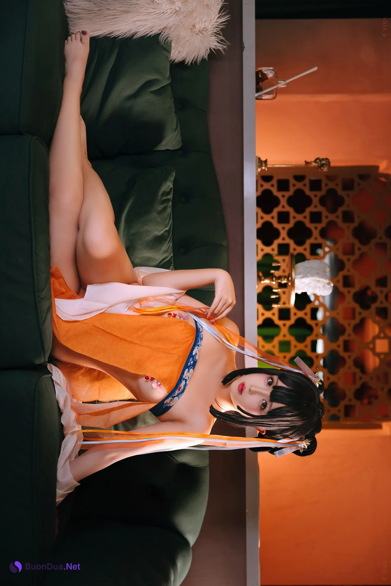 Cosplay Rinaijiao日奈娇 鸳鸯浴 Set.01 - Photo 8