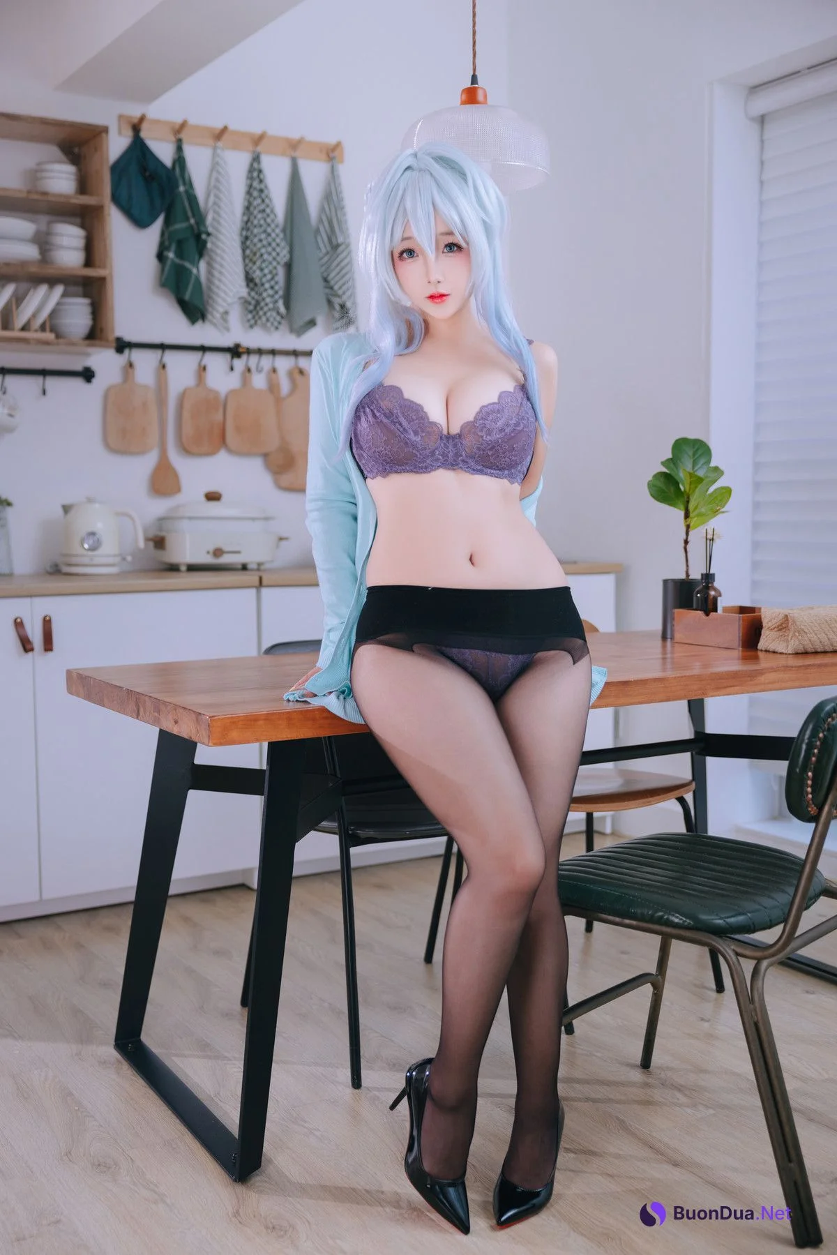 Cosplay Rinaijiao日奈娇 未亡人雪女 Set.01 - Photo 12