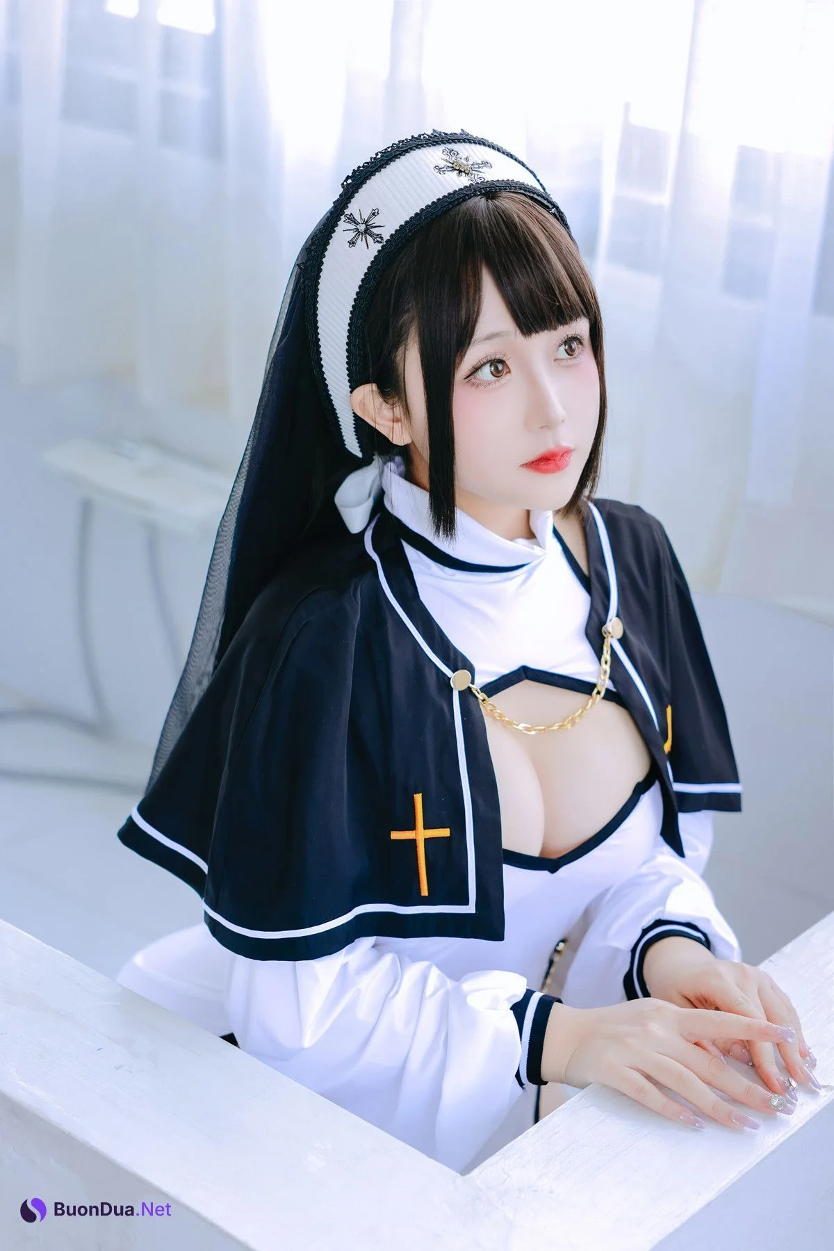Cosplay Rinaijiao日奈娇 修女 Set.01 - Photo 10