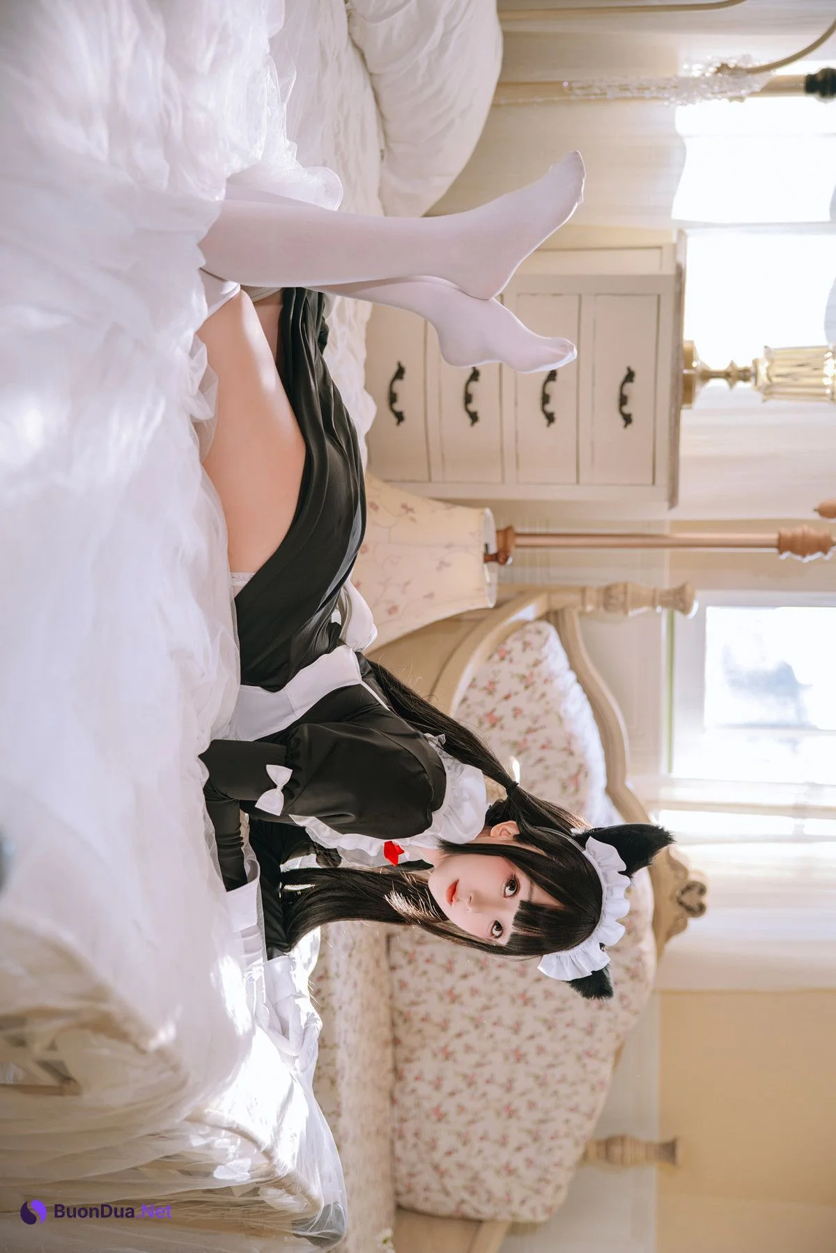 Cosplay Rinaijiao日奈娇 猫娘女仆 Set.01 - Photo 20