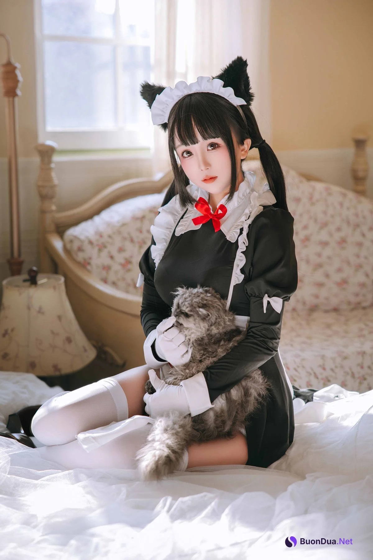 Cosplay Rinaijiao日奈娇 猫娘女仆 Set.01 - Photo 3
