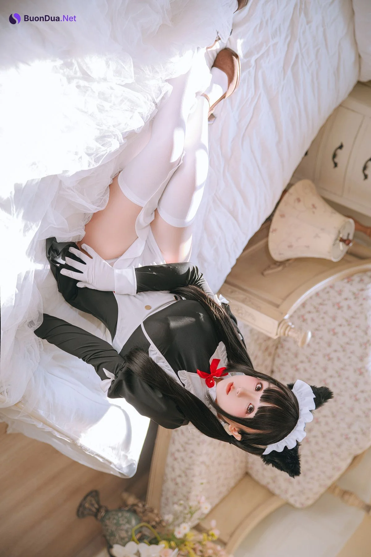 Cosplay Rinaijiao日奈娇 猫娘女仆 Set.01 - Photo 5