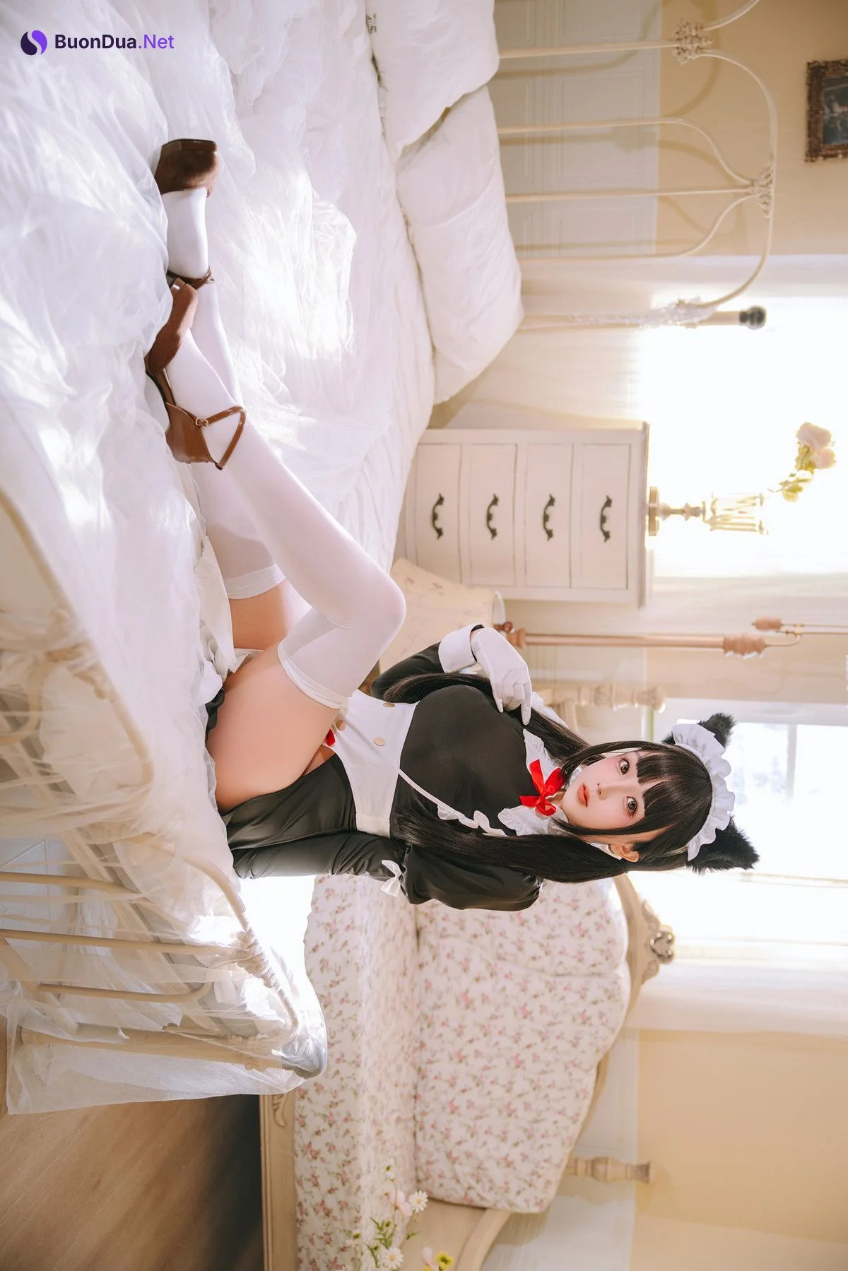 Cosplay Rinaijiao日奈娇 猫娘女仆 Set.01 - Photo 7