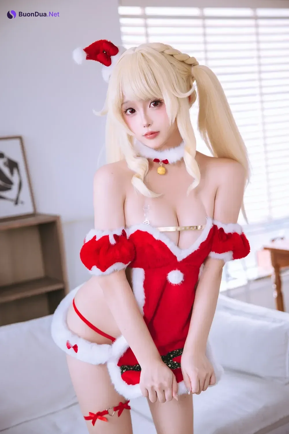 Cosplay Rinaijiao日奈娇 – 圣诞日 Set.01 - Photo 10
