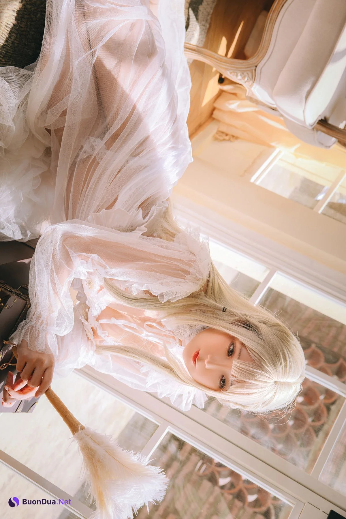 Cosplay Rinaijiao日奈娇 白纱衣 Set.01 - Photo 8