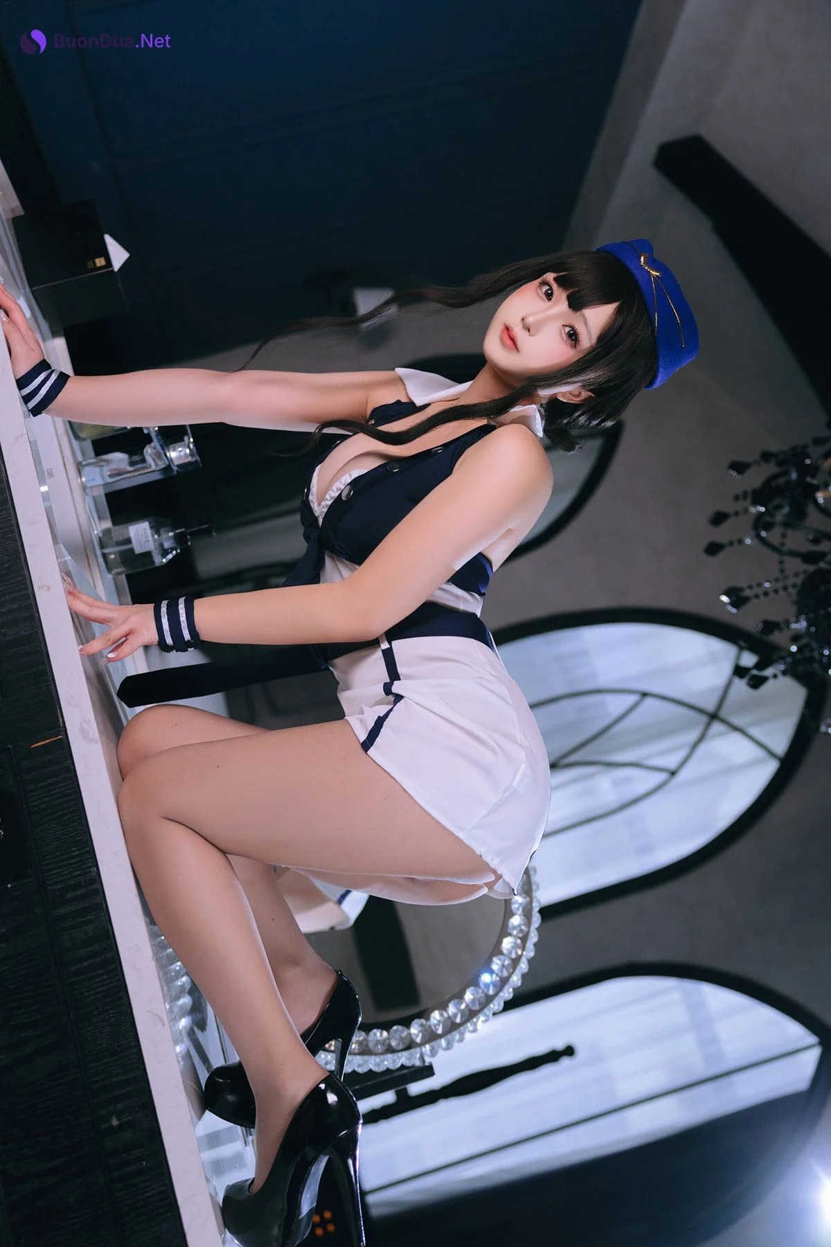 Cosplay Rinaijiao日奈娇 – 头等舱休息室 Set.01 - Photo 6