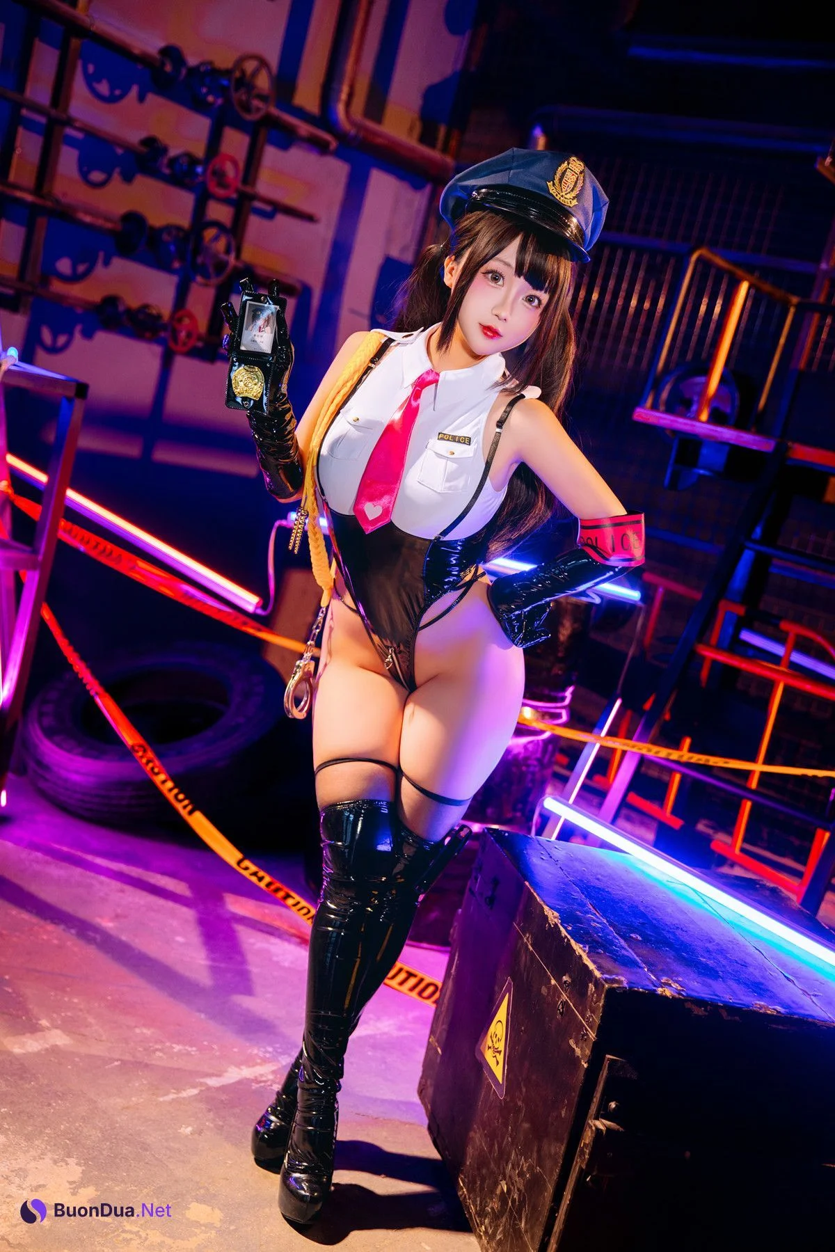 Cosplay Rinaijiao日奈娇 实习女警 Set.01 - Photo 2