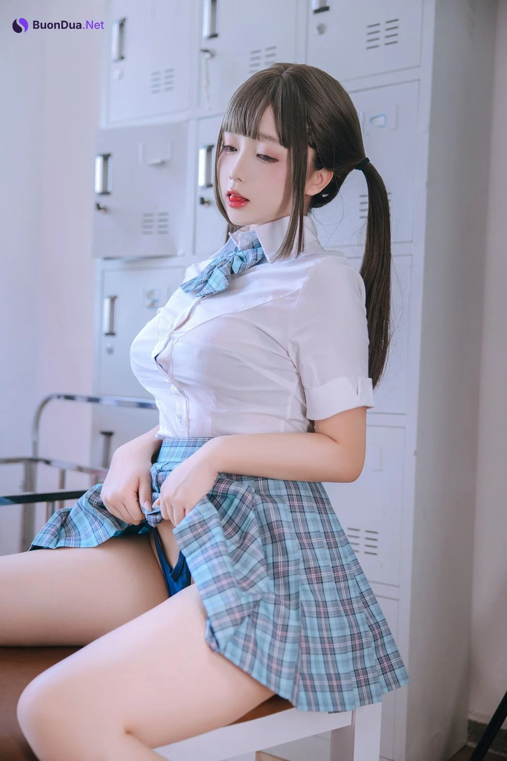 Cosplay Rinaijiao日奈娇 – 更衣室 Set.01 - Photo 12