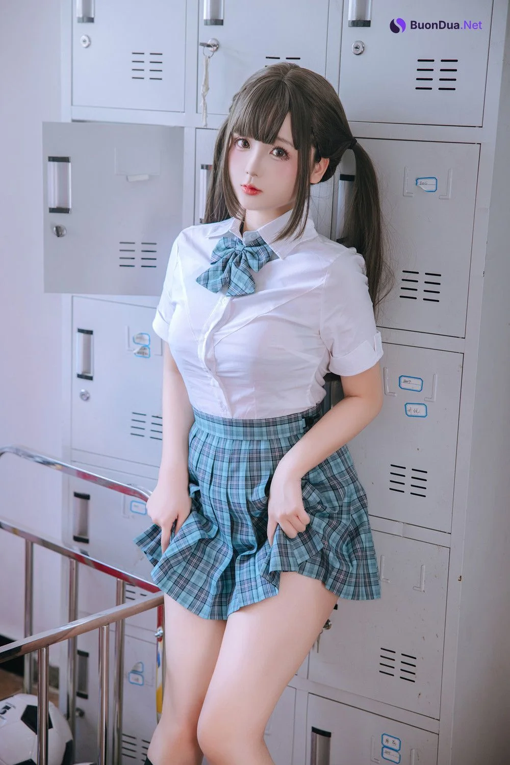 Cosplay Rinaijiao日奈娇 – 更衣室 Set.01 - Photo 2