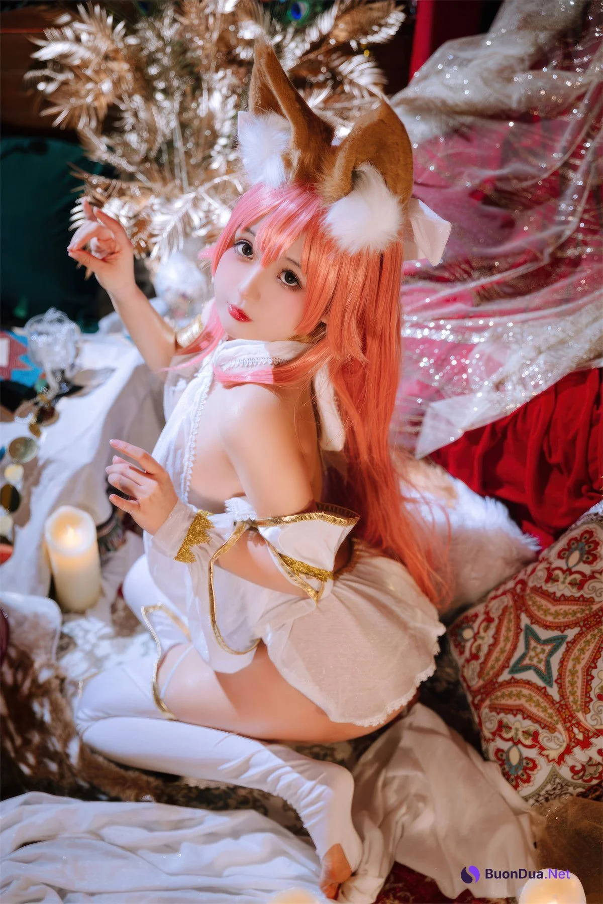 Cosplay Rinaijiao日奈娇 玉藻前舞娘 涂油 Set.01 - Photo 20