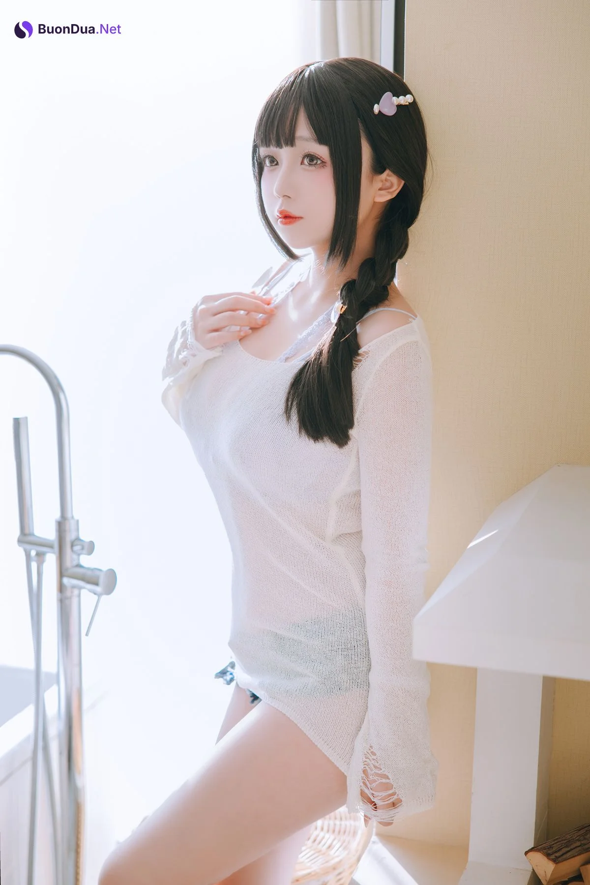 Cosplay Rinaijiao日奈娇 牛仔裤人妻 Set.02 - Photo 5