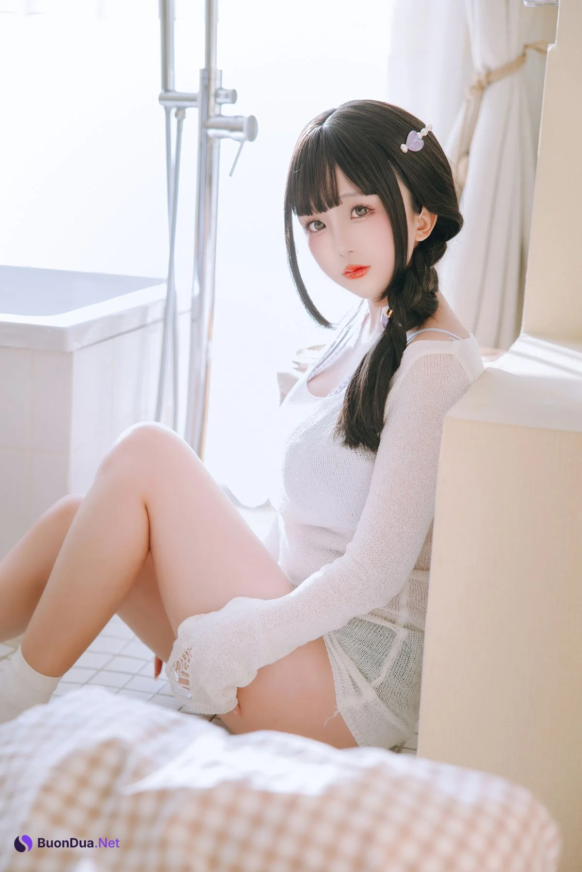 Cosplay Rinaijiao日奈娇 牛仔裤人妻 Set.02 - Photo 6
