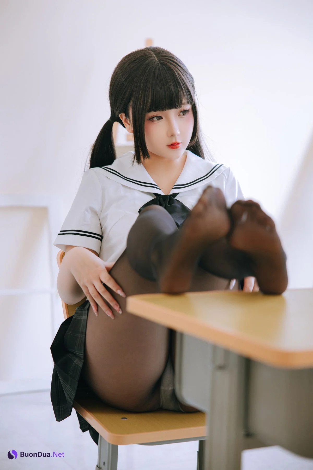 Cosplay Rinaijiao日奈娇 放学后 Set.02 - Photo 3