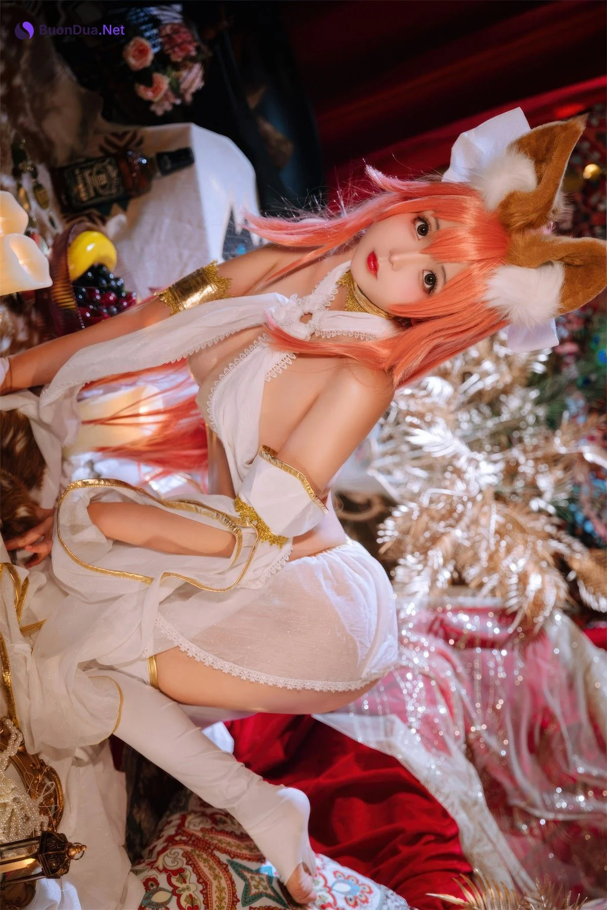 Cosplay Rinaijiao日奈娇 玉藻前舞娘 涂油 Set.02 - Photo 3
