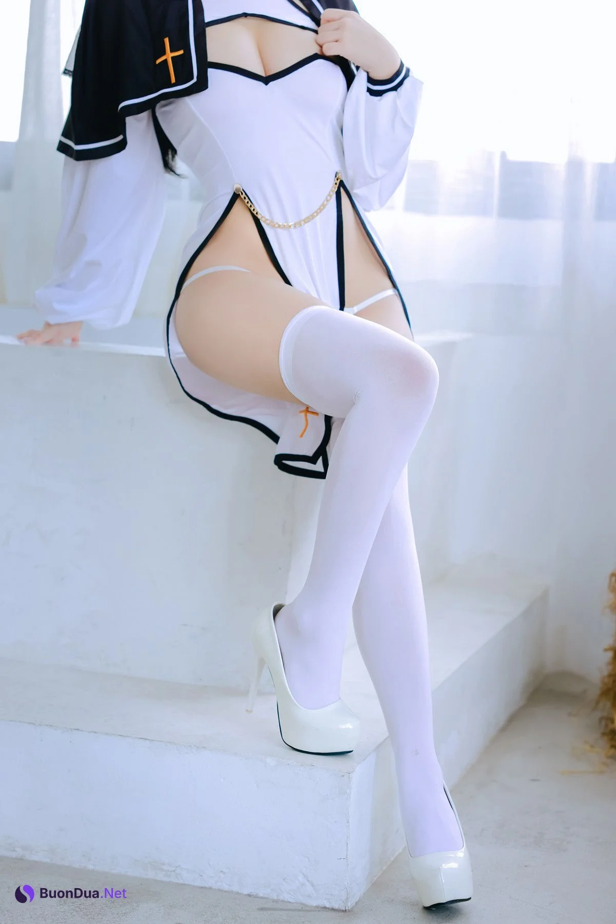 Cosplay Rinaijiao日奈娇 修女 Set.02 - Photo 3
