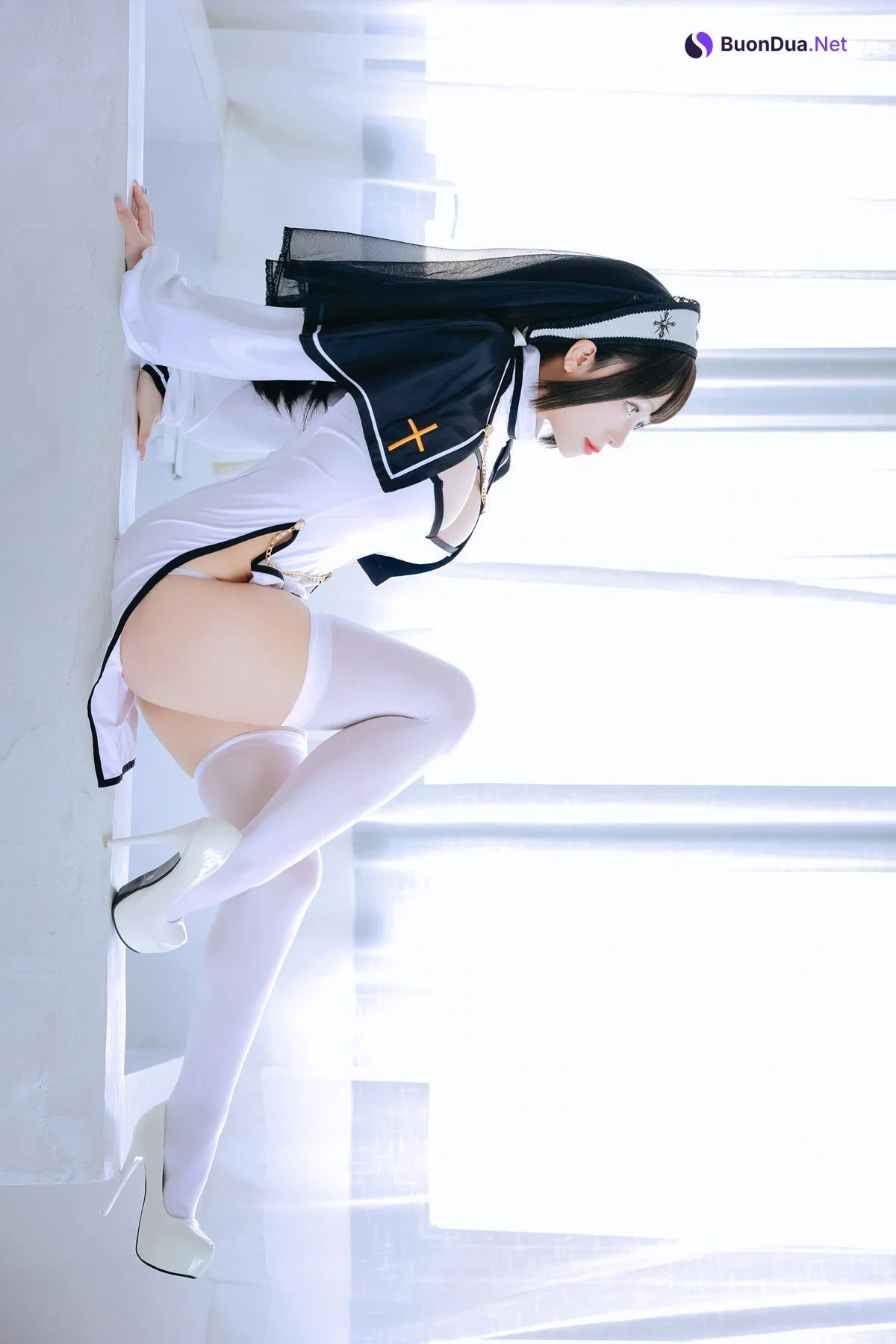 Cosplay Rinaijiao日奈娇 修女 Set.02 - Photo 6