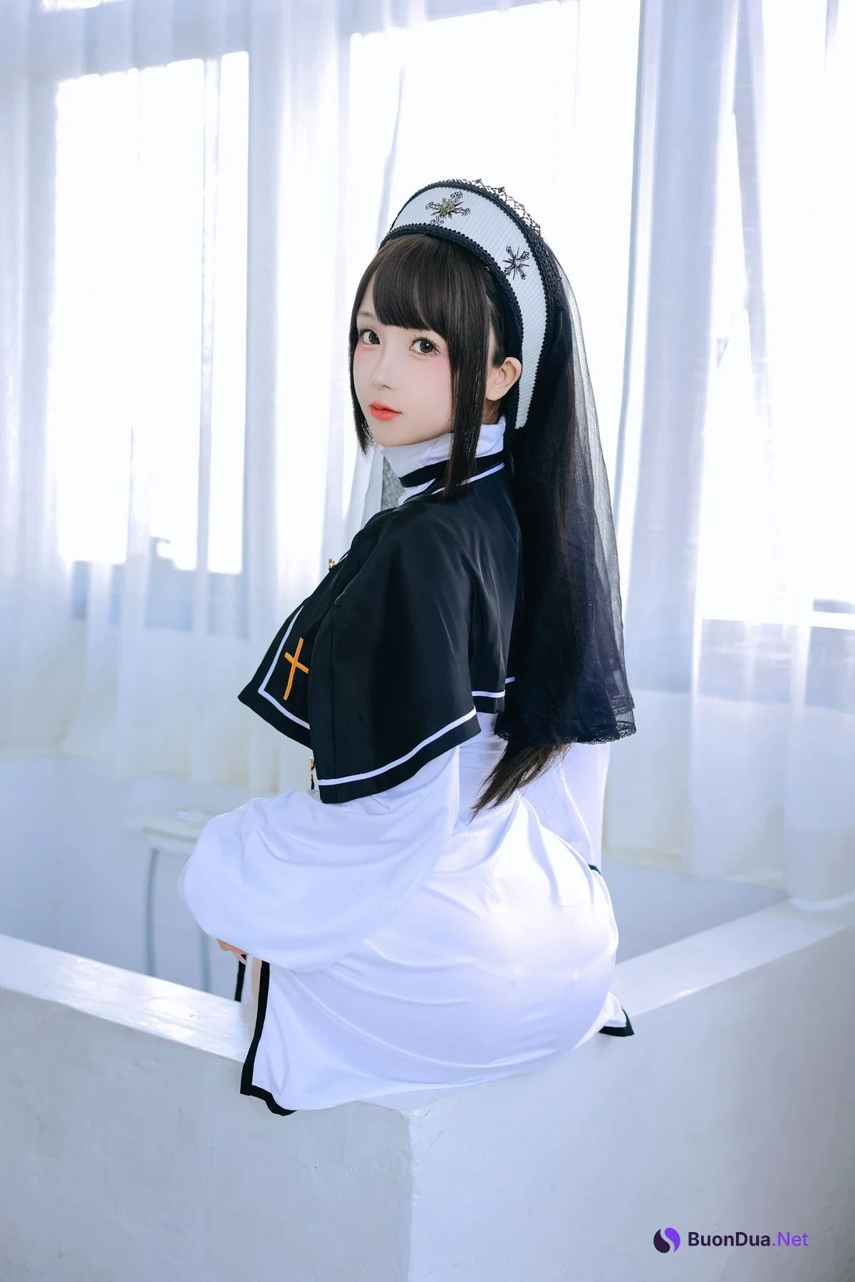 Cosplay Rinaijiao日奈娇 修女 Set.02 - Photo 7