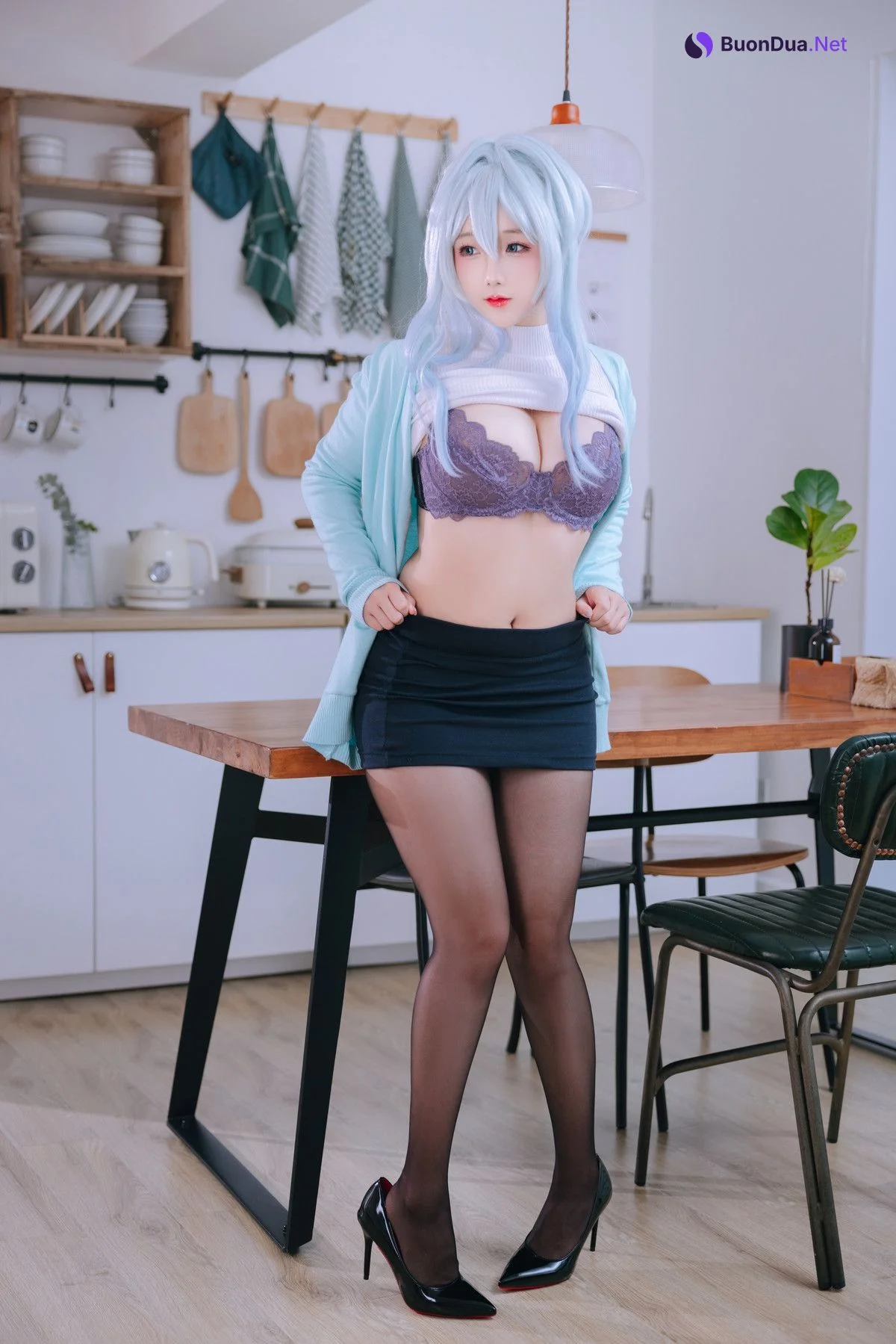 Cosplay Rinaijiao日奈娇 未亡人雪女 Set.03 - Photo 12