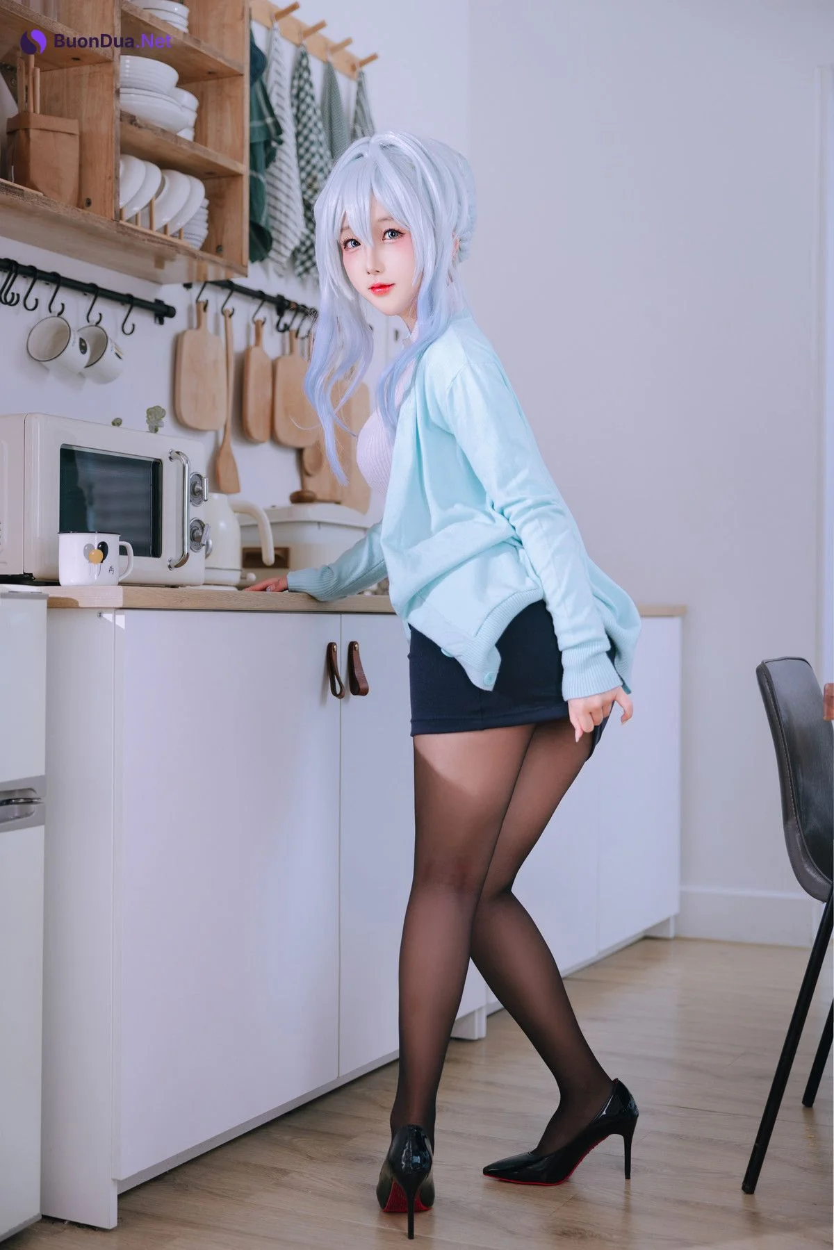 Cosplay Rinaijiao日奈娇 未亡人雪女 Set.03 - Photo 2