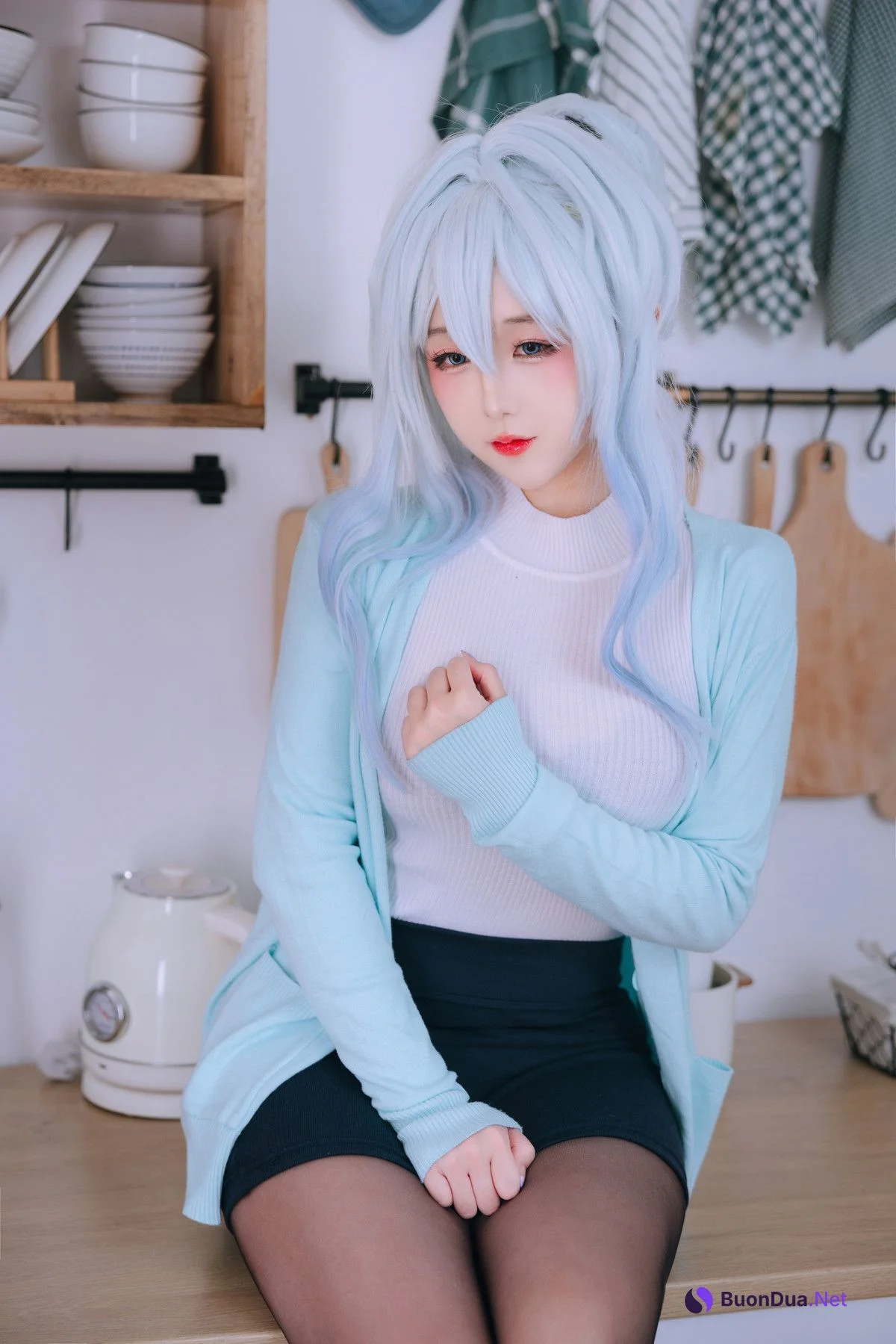 Cosplay Rinaijiao日奈娇 未亡人雪女 Set.03 - Photo 5