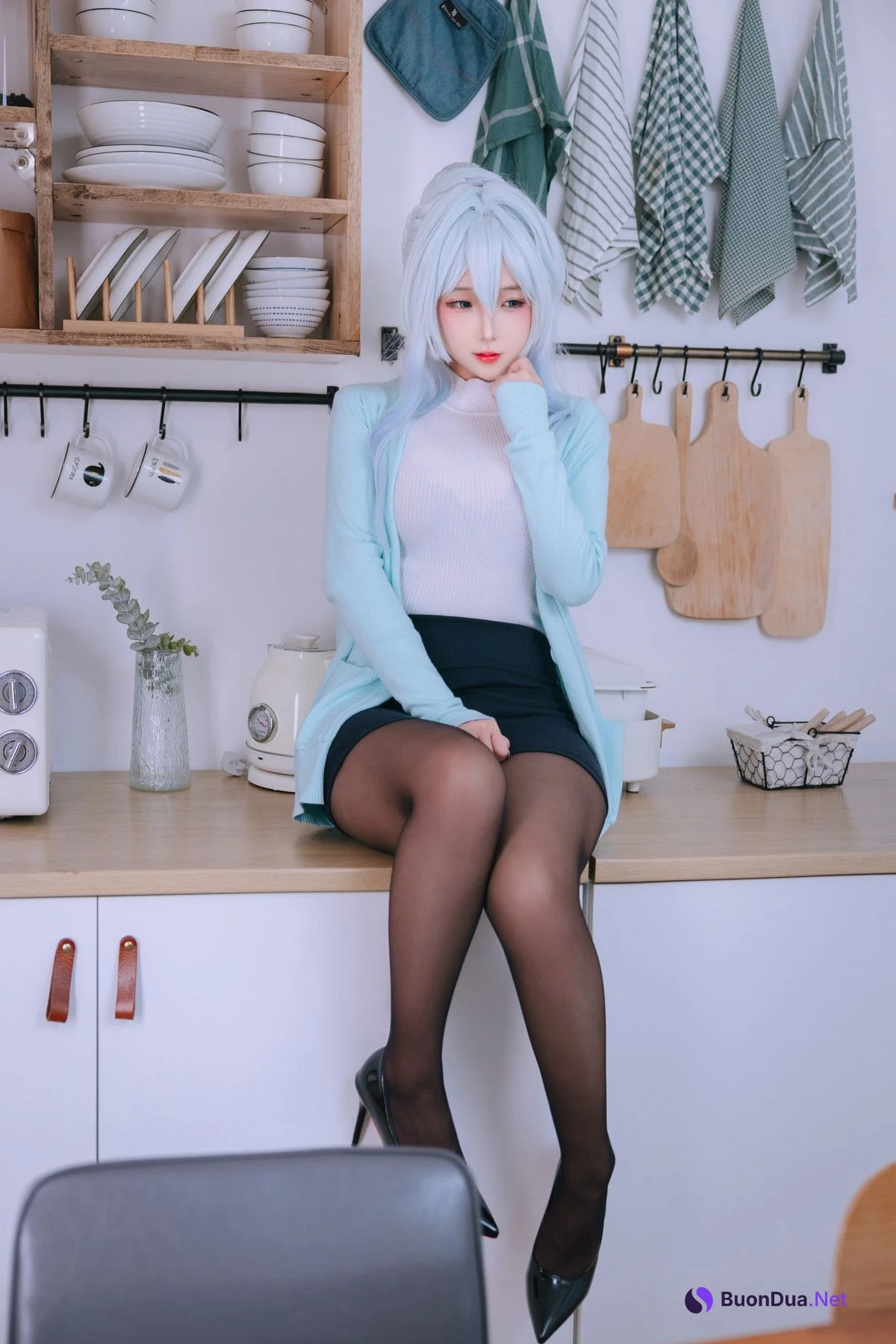 Cosplay Rinaijiao日奈娇 未亡人雪女 Set.03 - Photo 6