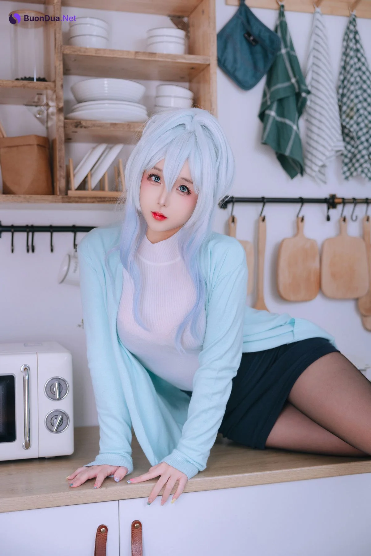 Cosplay Rinaijiao日奈娇 未亡人雪女 Set.03 - Photo 7