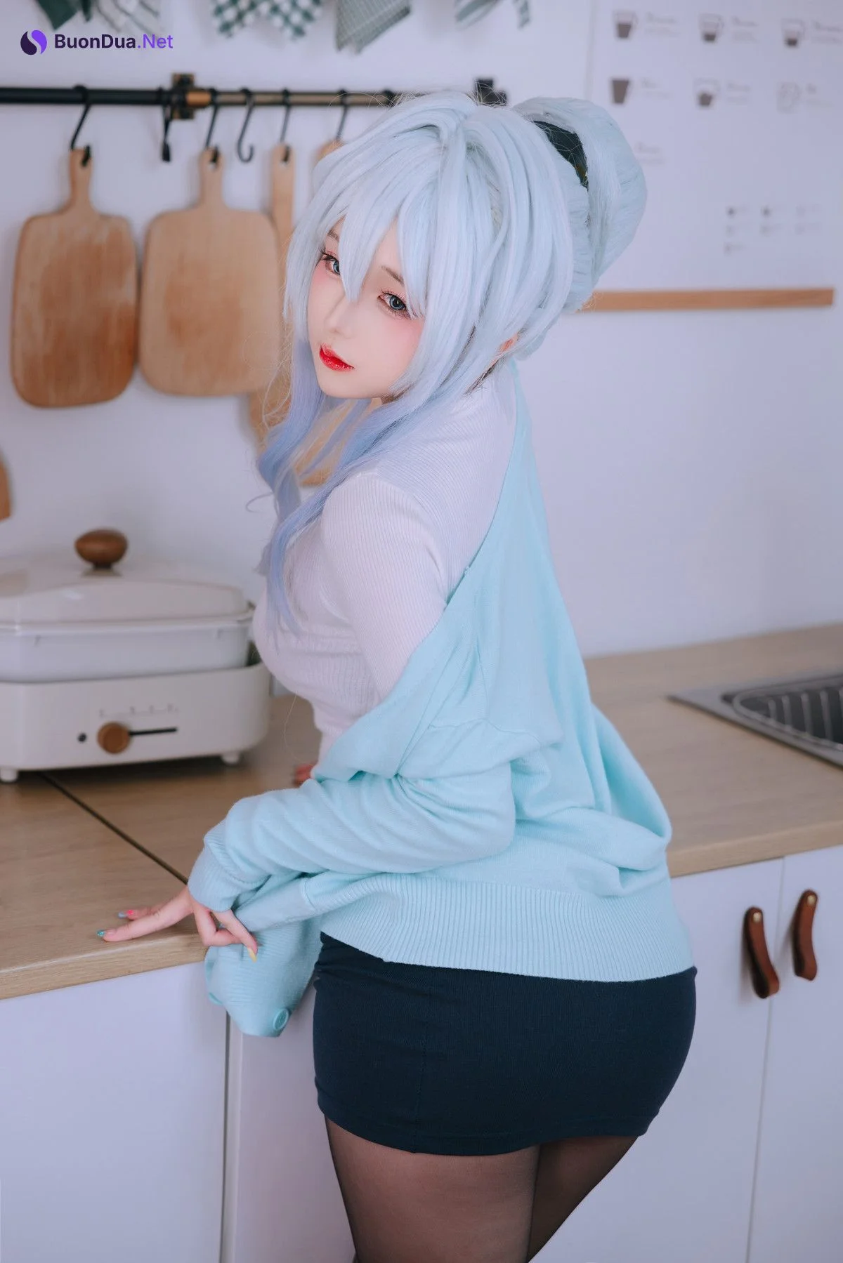 Cosplay Rinaijiao日奈娇 未亡人雪女 Set.03 - Photo 8