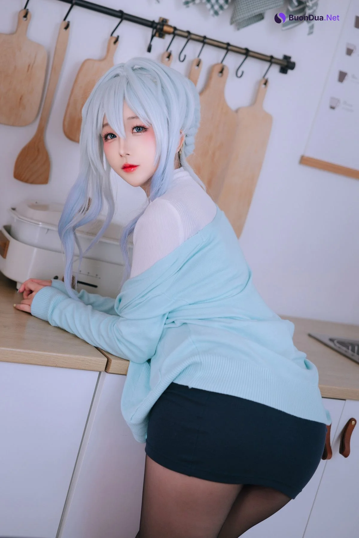 Cosplay Rinaijiao日奈娇 未亡人雪女 Set.03 - Photo 9