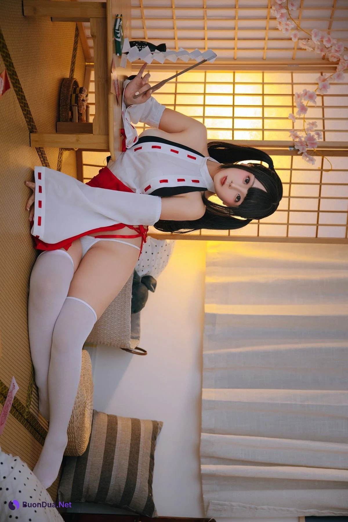 Cosplay Rinaijiao日奈娇 御币巫女 Set.03 - Photo 11