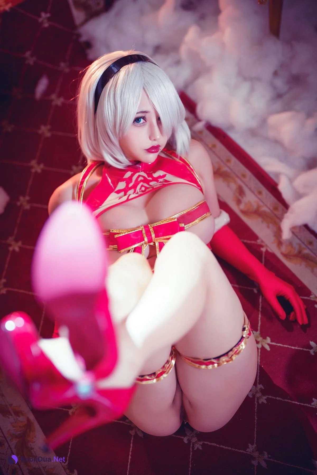 Cosplay 沖田凜花Rinka 圣诞2B RED - รูปภาพ 14