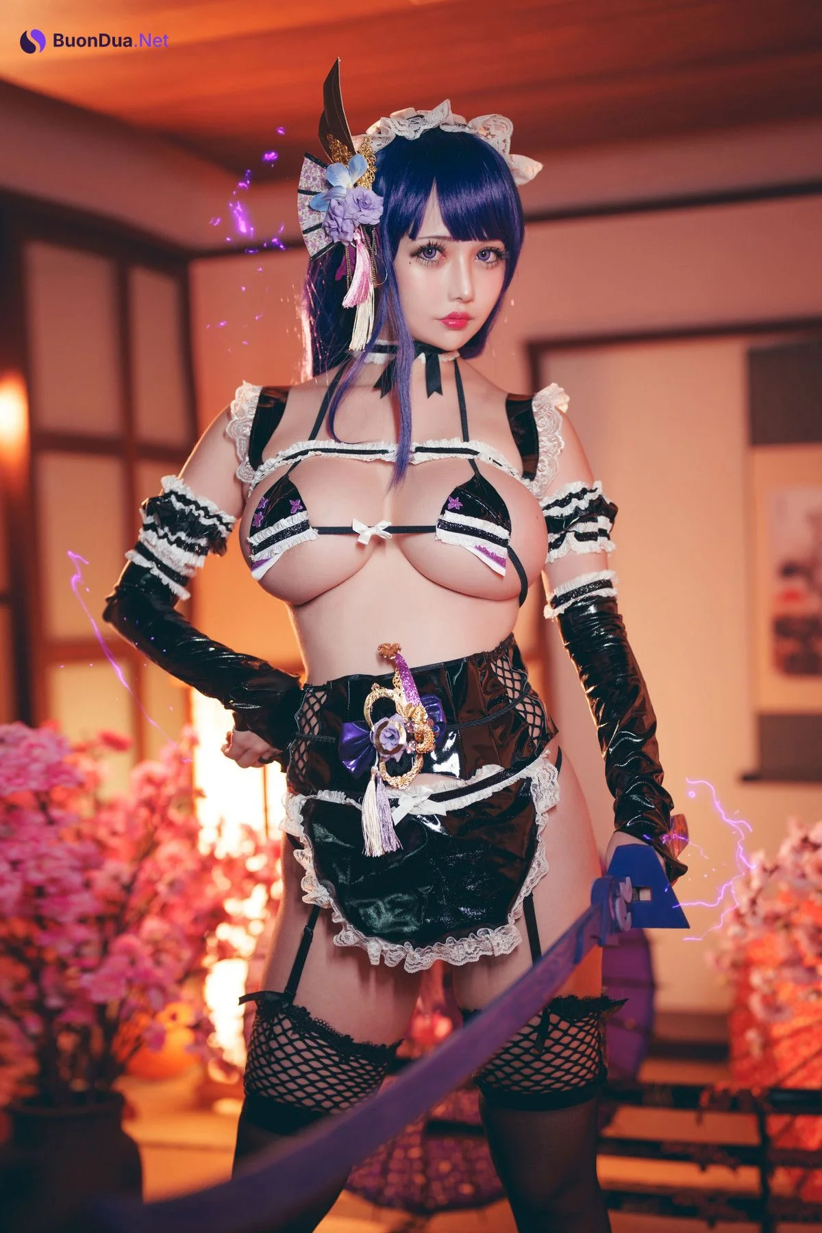 Cosplay 沖田凜花Rinka 雷电将军 - Photo 11