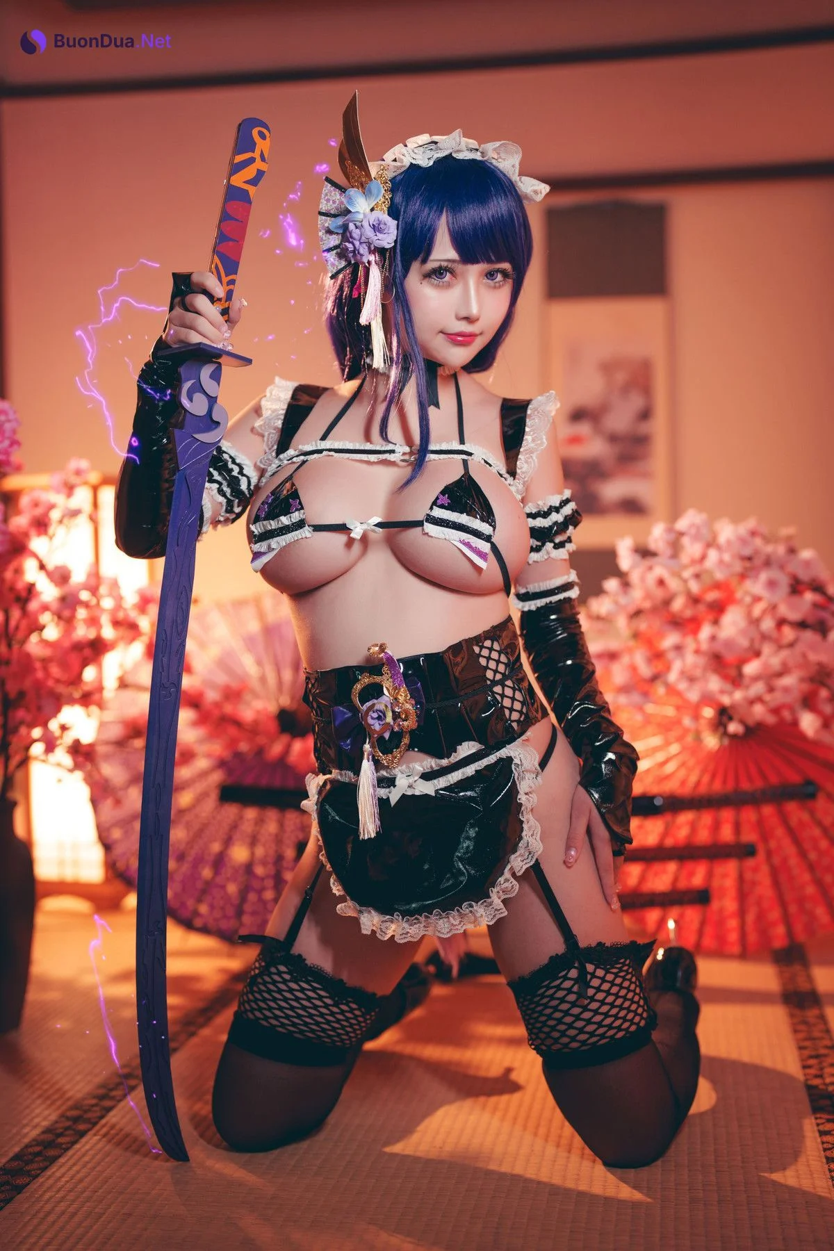 Cosplay 沖田凜花Rinka 雷电将军 - Photo 12