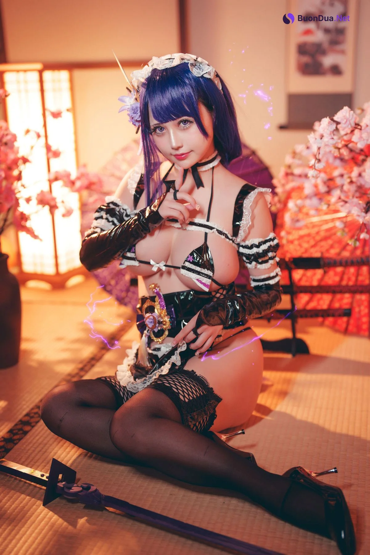 Cosplay 沖田凜花Rinka 雷电将军 - Photo 15