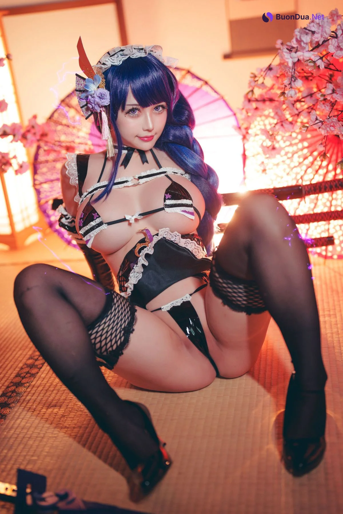 Cosplay 沖田凜花Rinka 雷电将军 - Photo 17