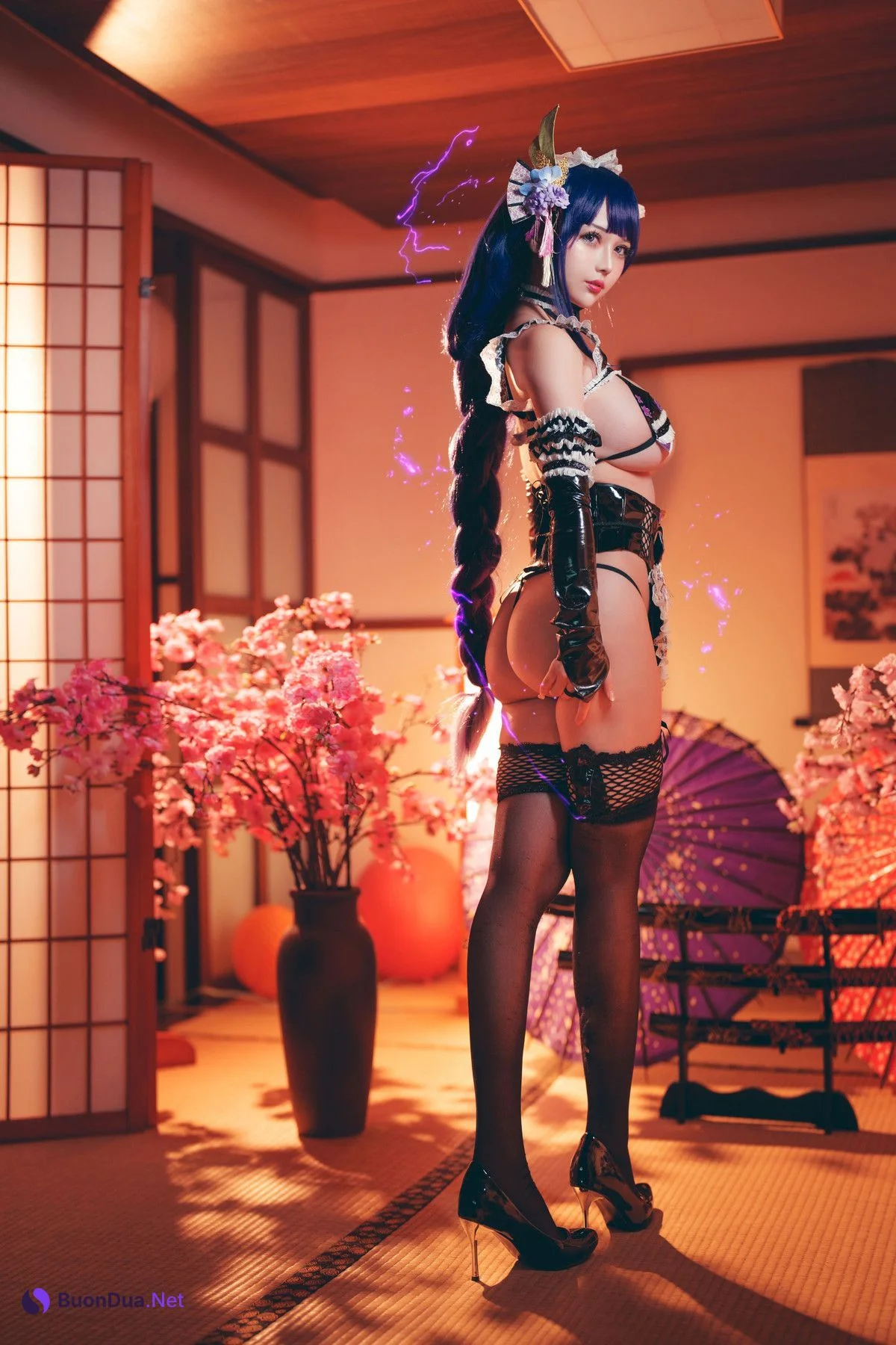 Cosplay 沖田凜花Rinka 雷电将军 - Photo 2