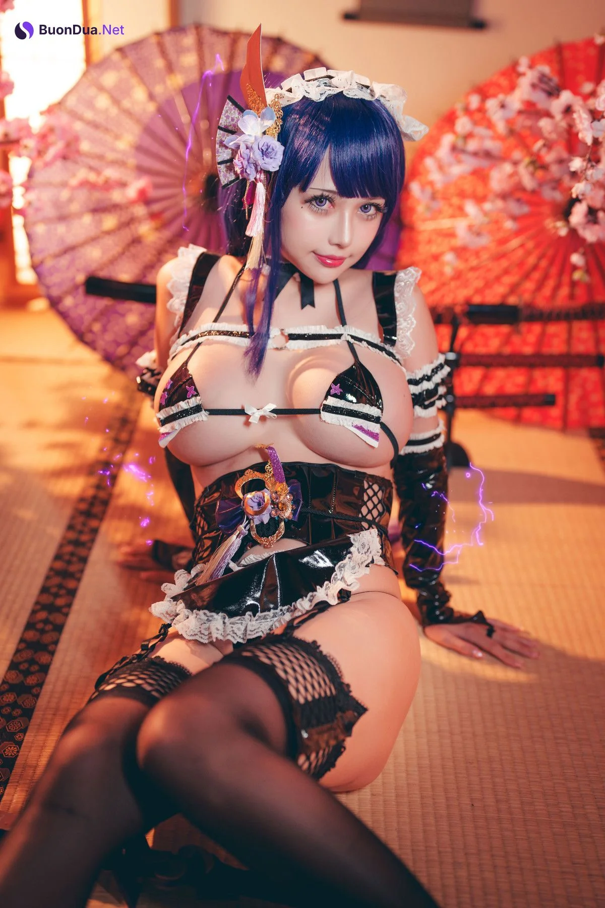 Cosplay 沖田凜花Rinka 雷电将军 - Photo 20
