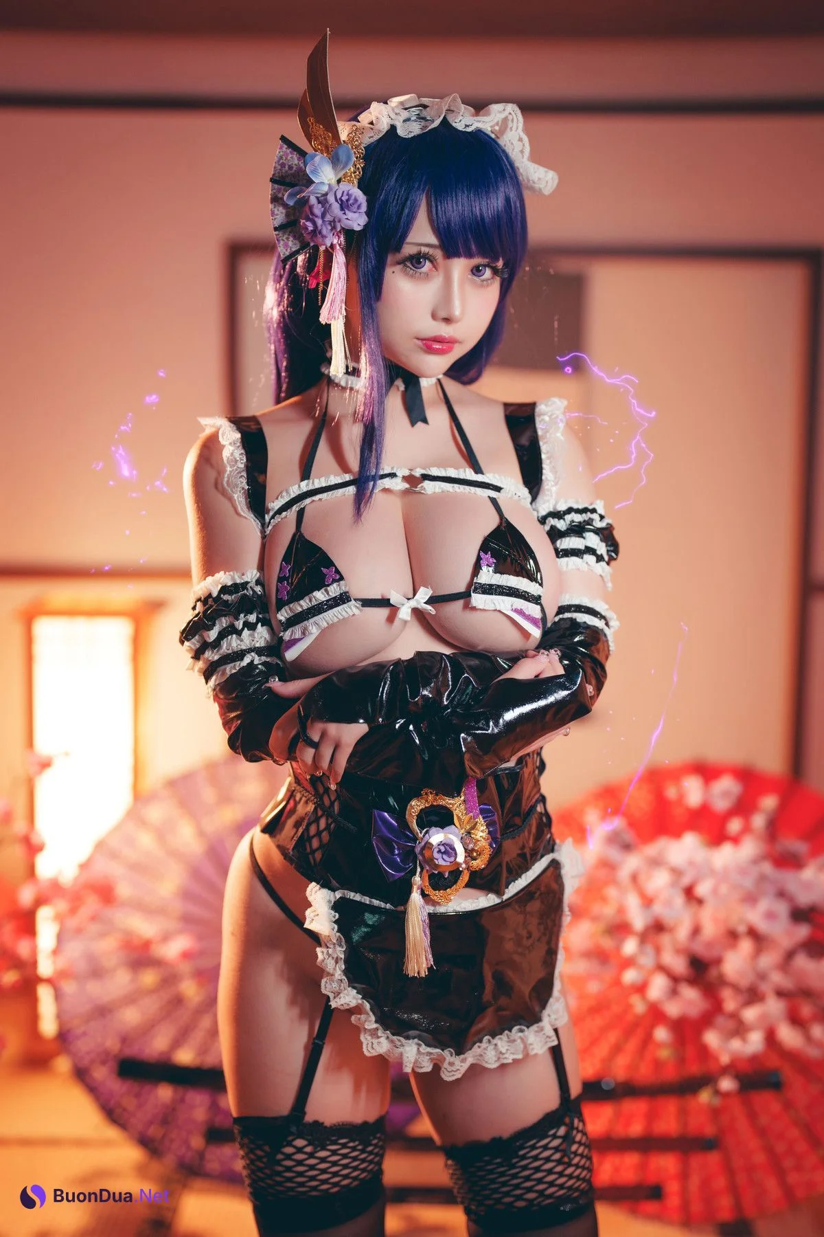 Cosplay 沖田凜花Rinka 雷电将军 - Photo 5