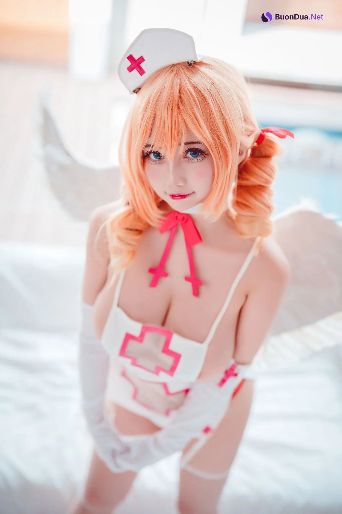 Cosplay 沖田凜花Rinka Angle Nurse - Photo 11