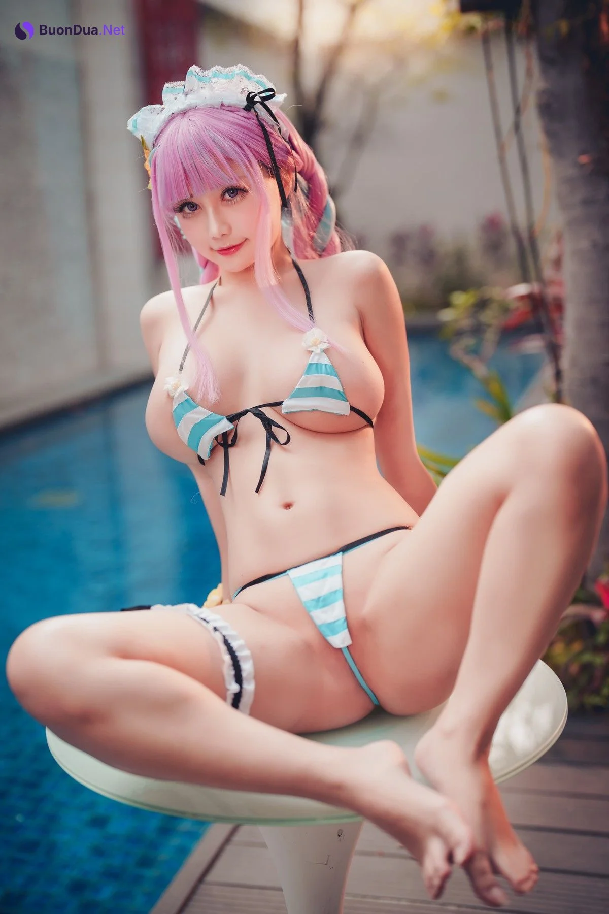 Cosplay 沖田凜花Rinka Minato Aqua - Photo 2
