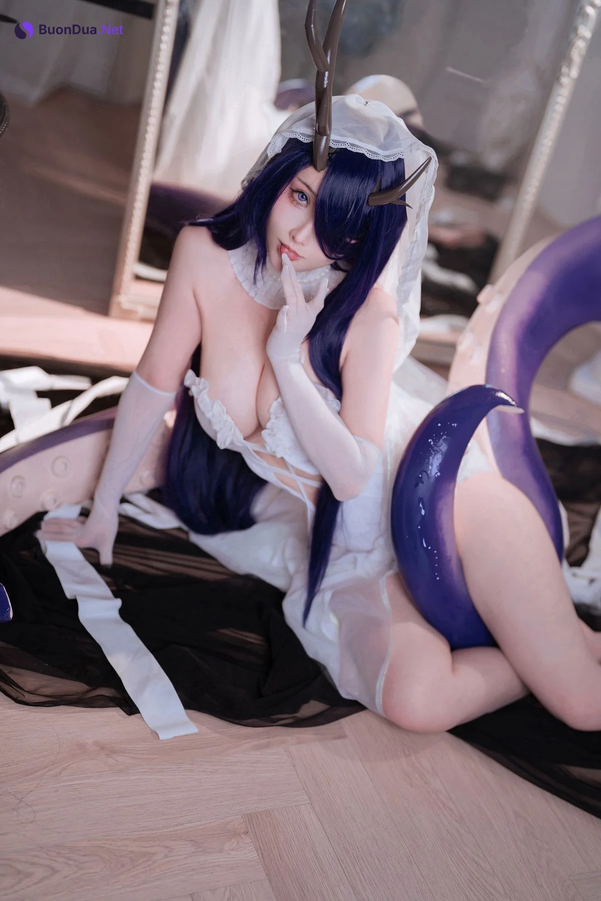 Cosplay Rioko凉凉子 碧蓝航线 金鹿号 - Photo 14