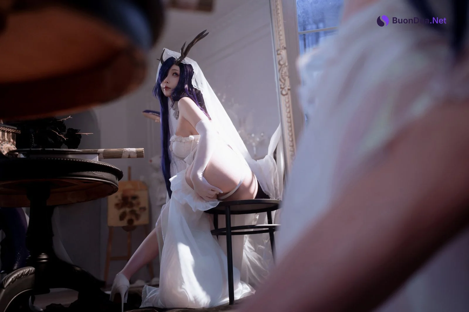 Cosplay Rioko凉凉子 碧蓝航线 金鹿号 - Photo 15