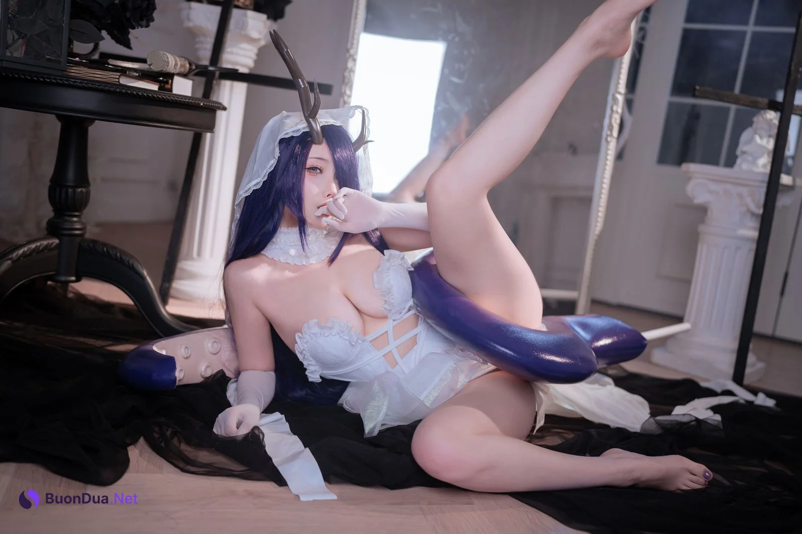 Cosplay Rioko凉凉子 碧蓝航线 金鹿号 - Photo 17