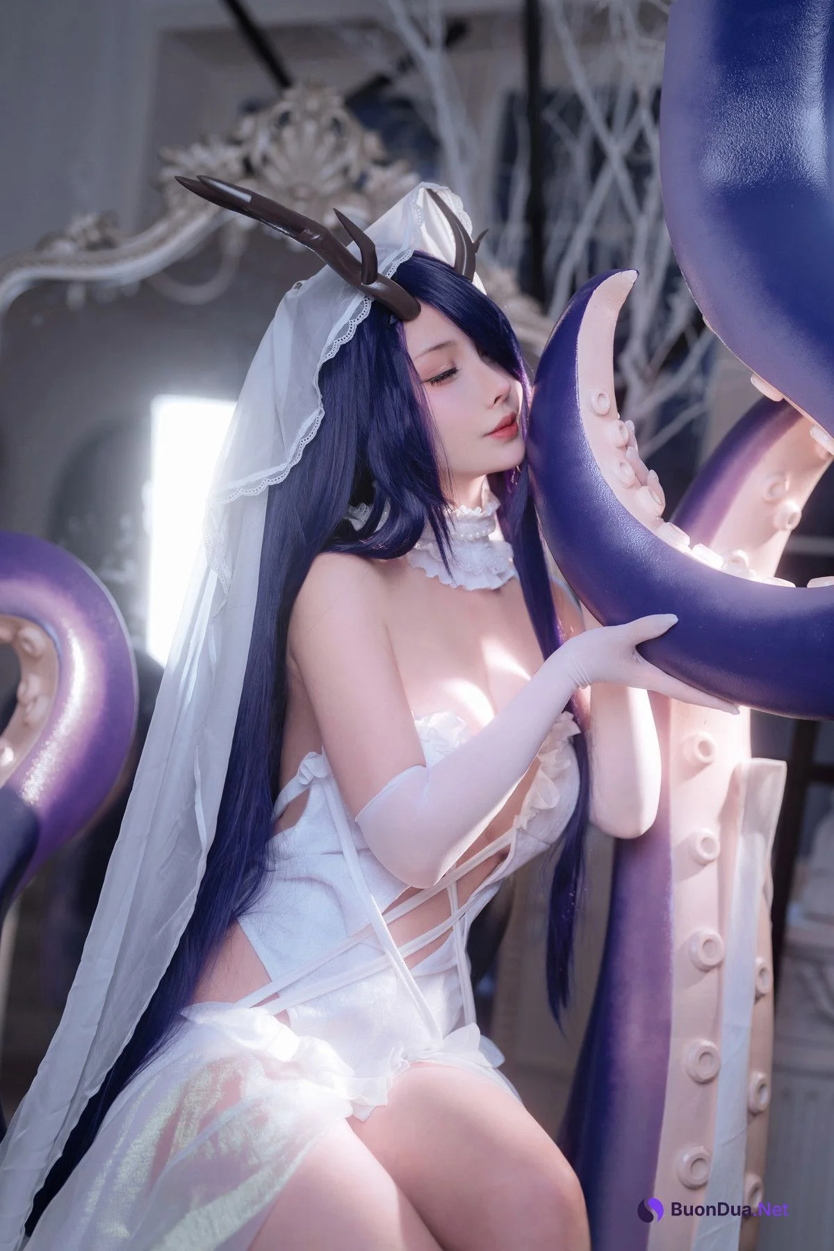 Cosplay Rioko凉凉子 碧蓝航线 金鹿号 - Photo 4
