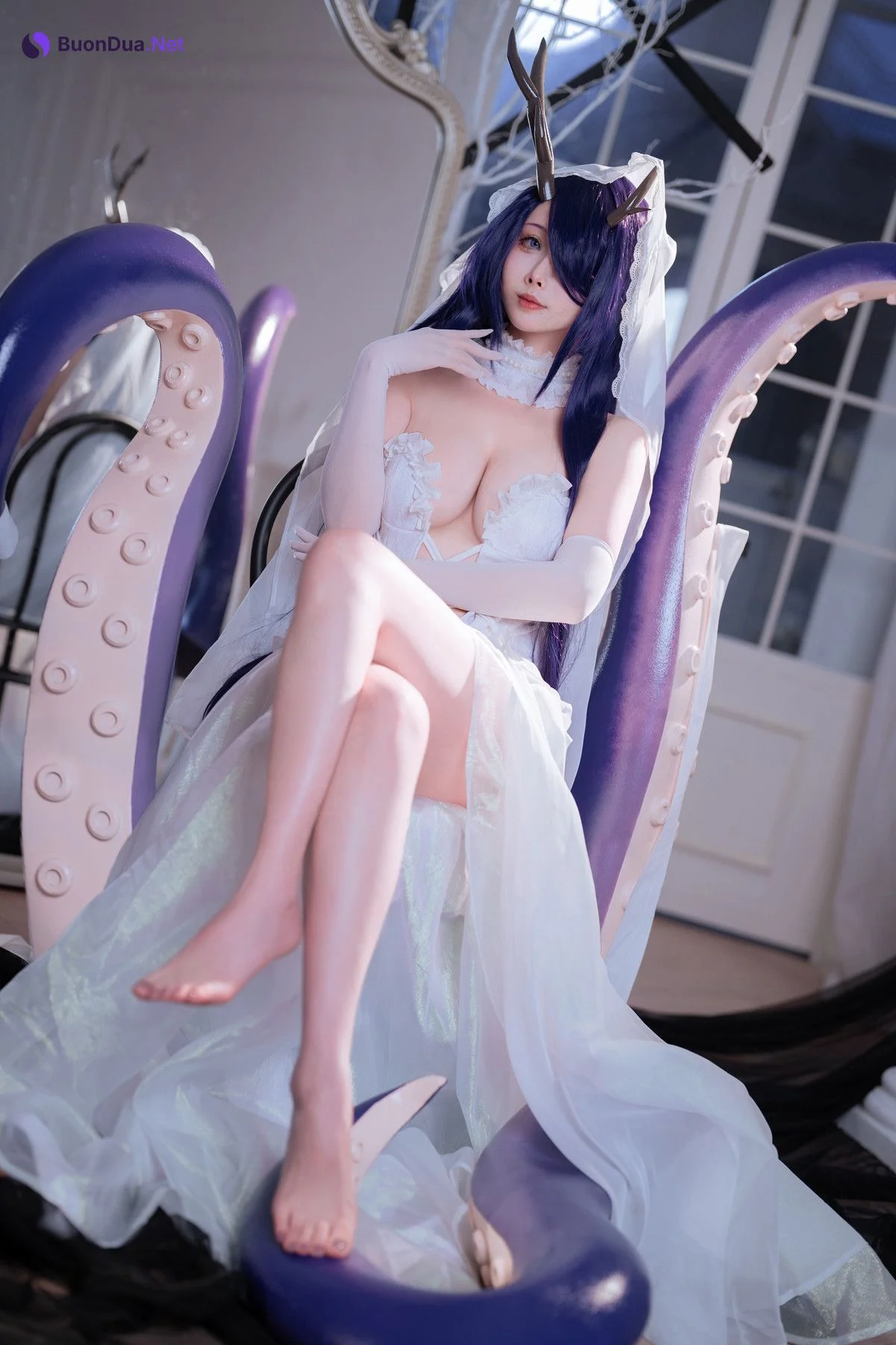 Cosplay Rioko凉凉子 碧蓝航线 金鹿号 - Photo 5