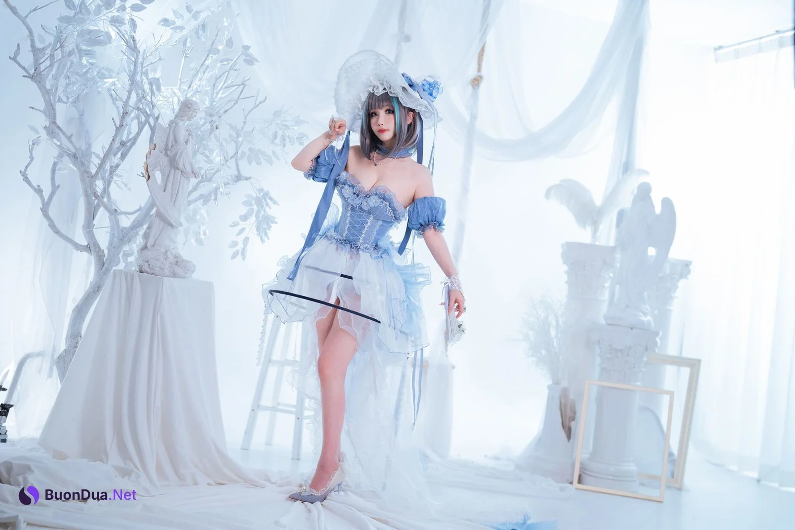 Cosplay Rioko凉凉子 柴郡冰雪公主 - Photo 12