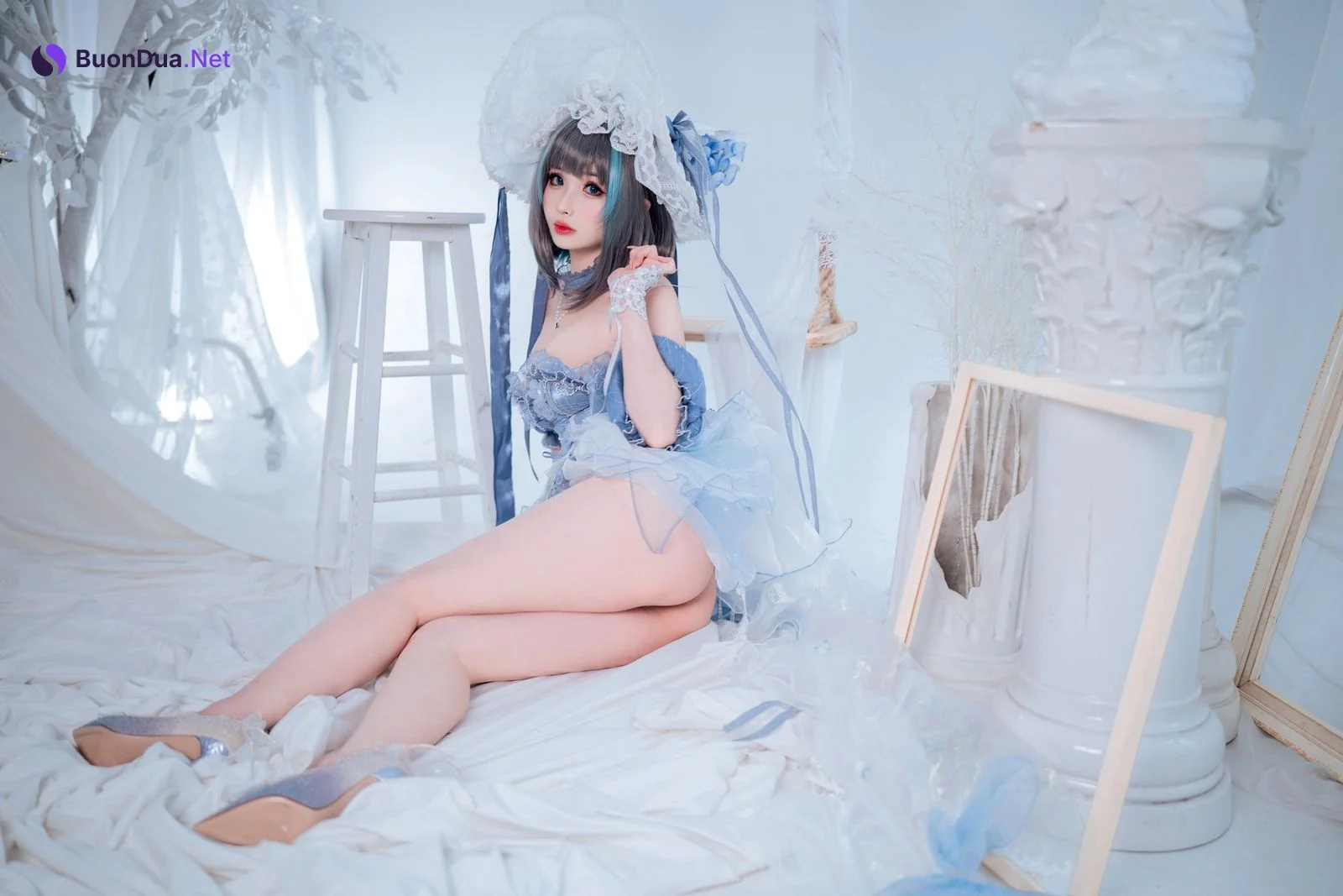 Cosplay Rioko凉凉子 柴郡冰雪公主 - Photo 16