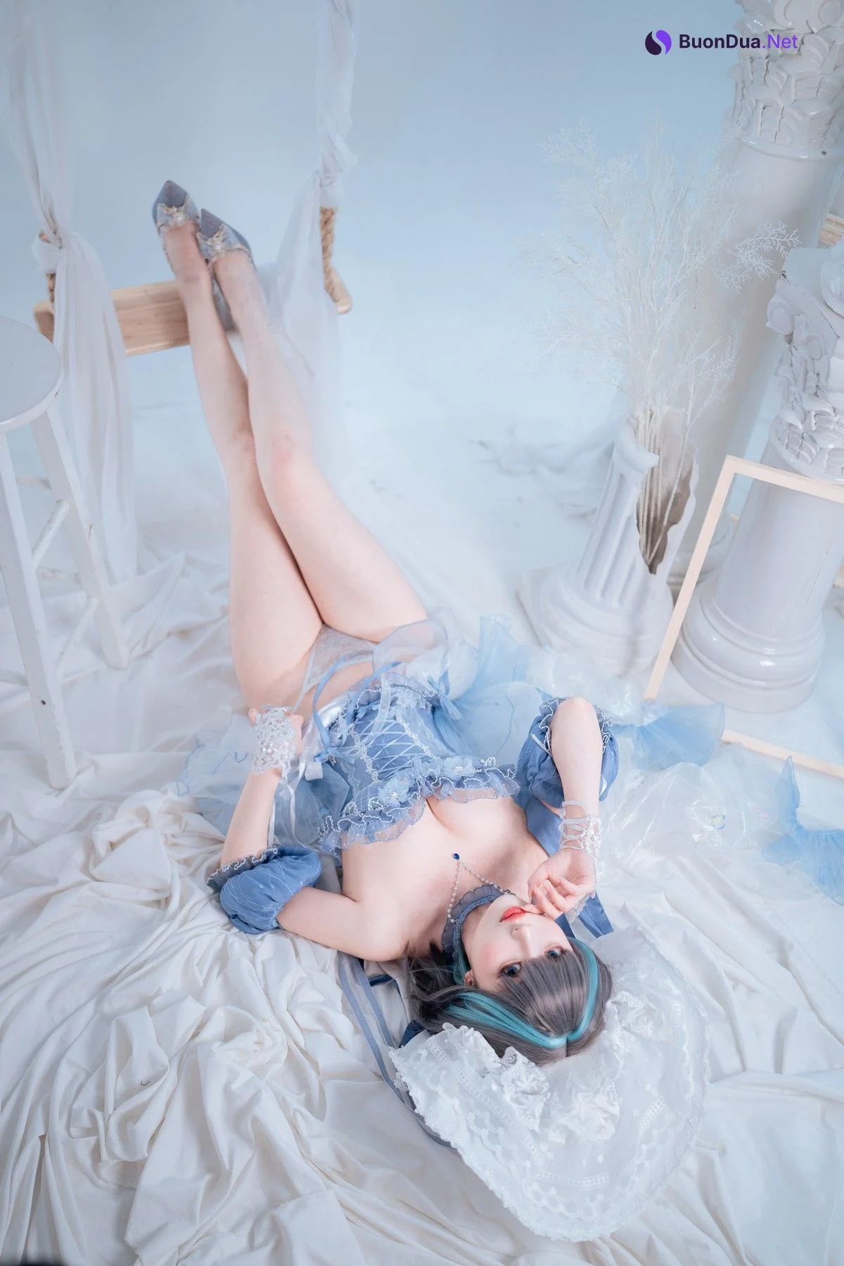 Cosplay Rioko凉凉子 柴郡冰雪公主 - Photo 18
