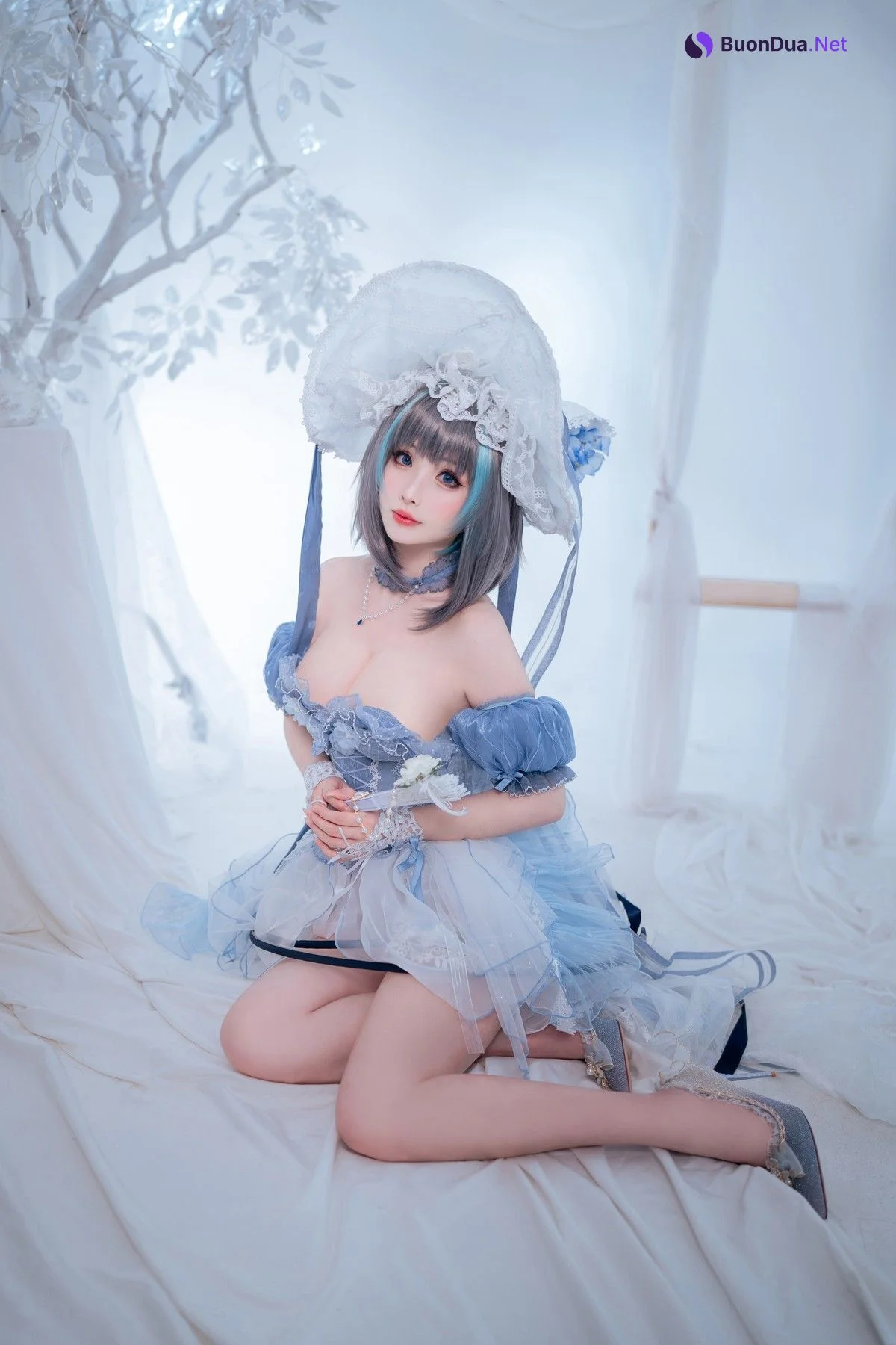 Cosplay Rioko凉凉子 柴郡冰雪公主 - Photo 5