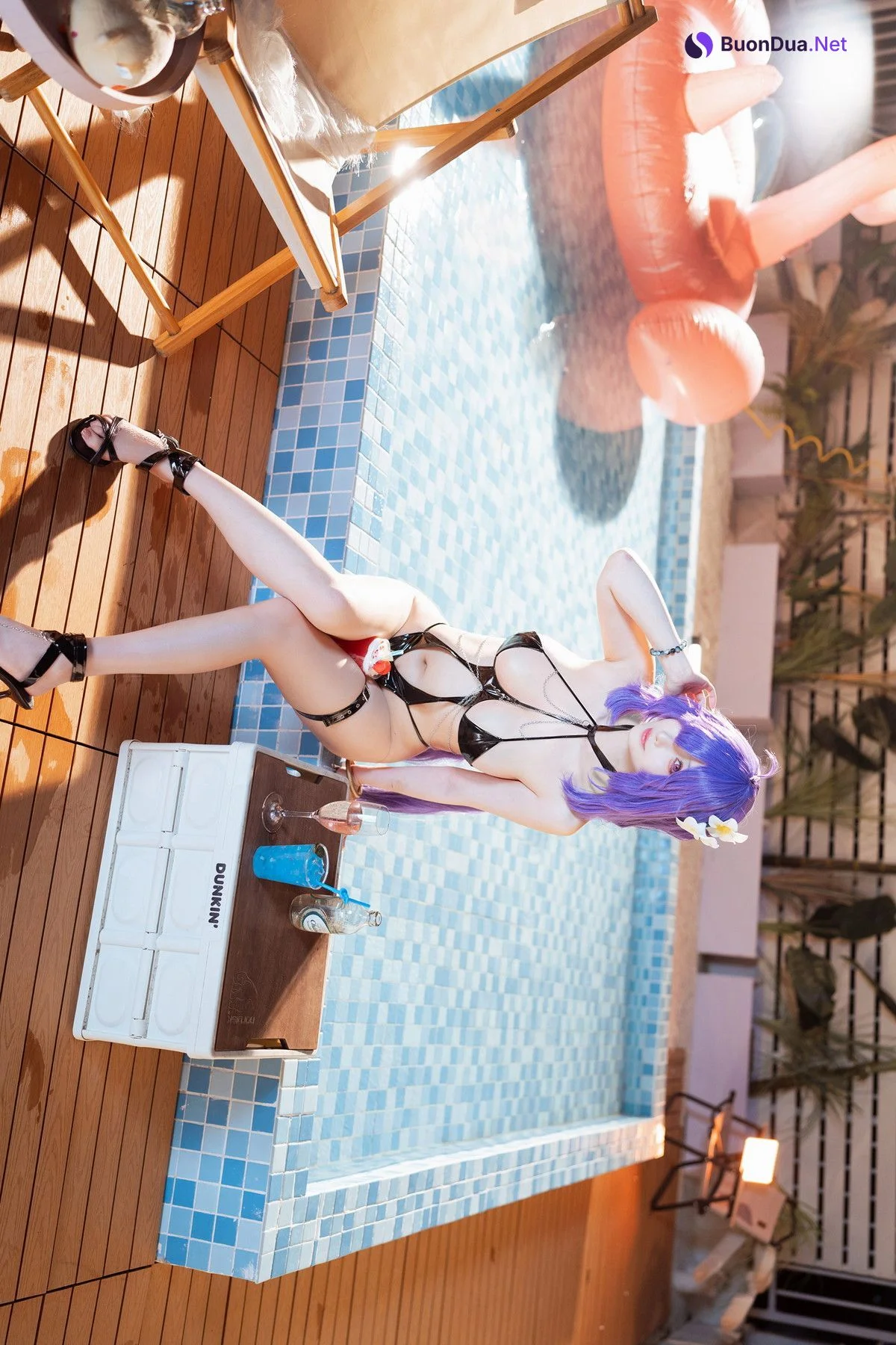 Cosplay Rioko凉凉子 – 痴女莫加多尔 - Photo 5